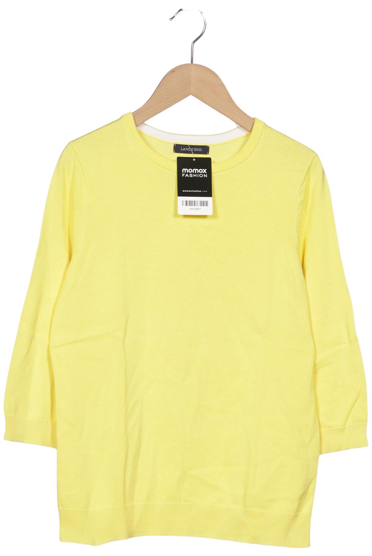 

Lands End Damen Pullover, gelb, Gr. 36