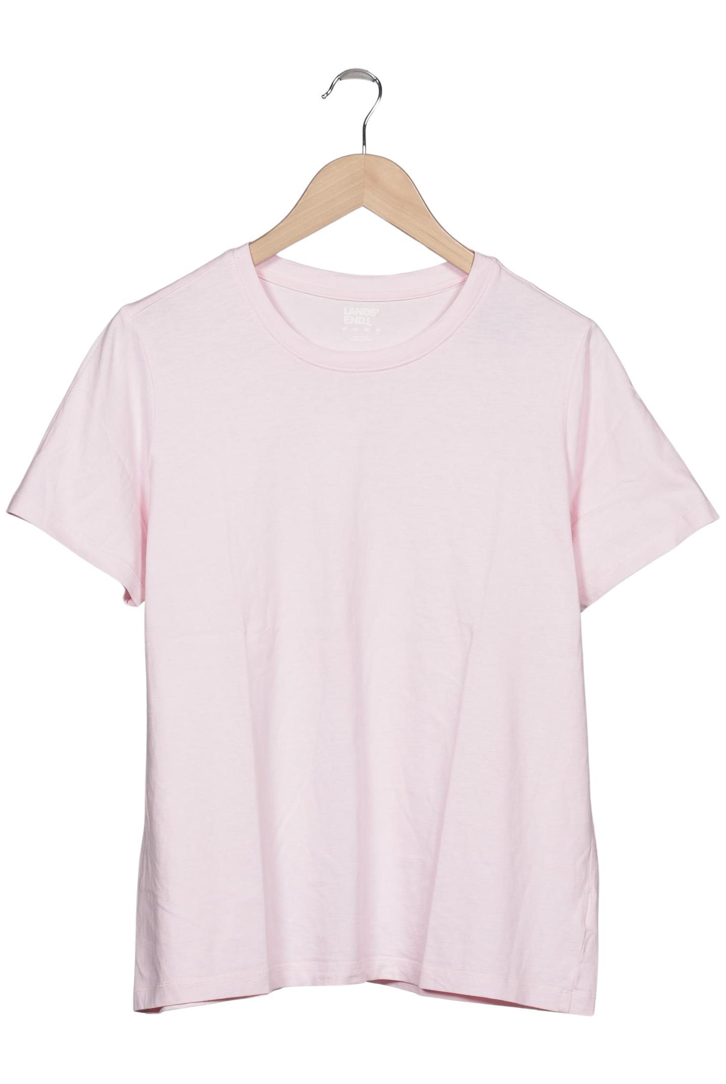 

Lands End Damen T-Shirt, pink, Gr. 42