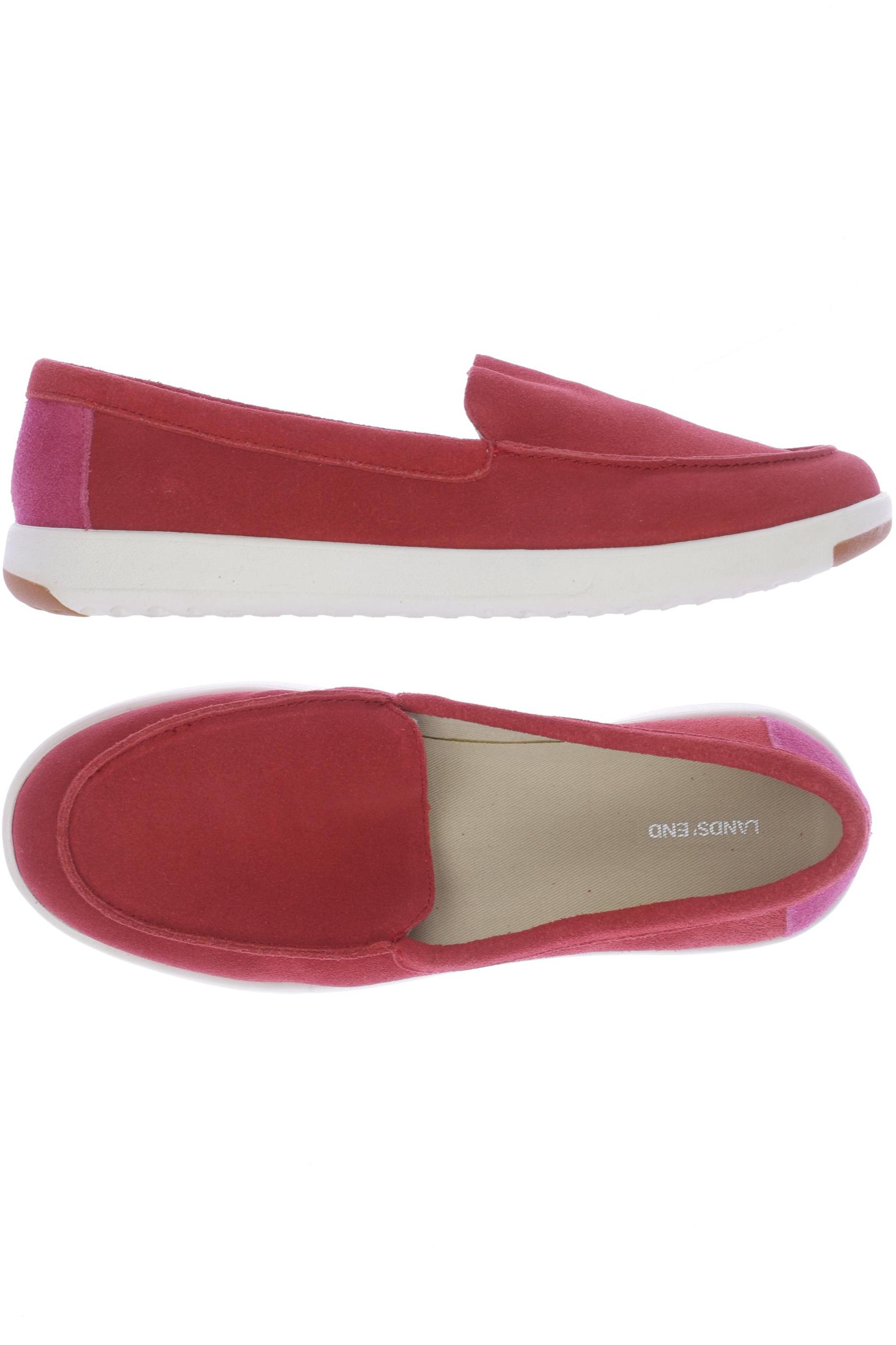 

Lands´End Damen Halbschuh, rot