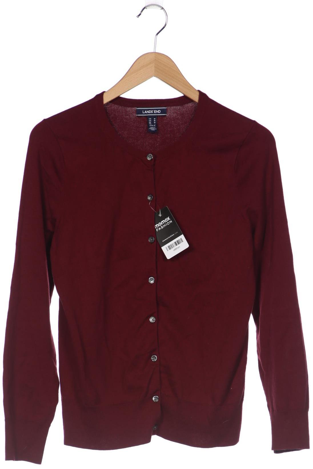 

Lands End Damen Strickjacke, bordeaux, Gr. 38