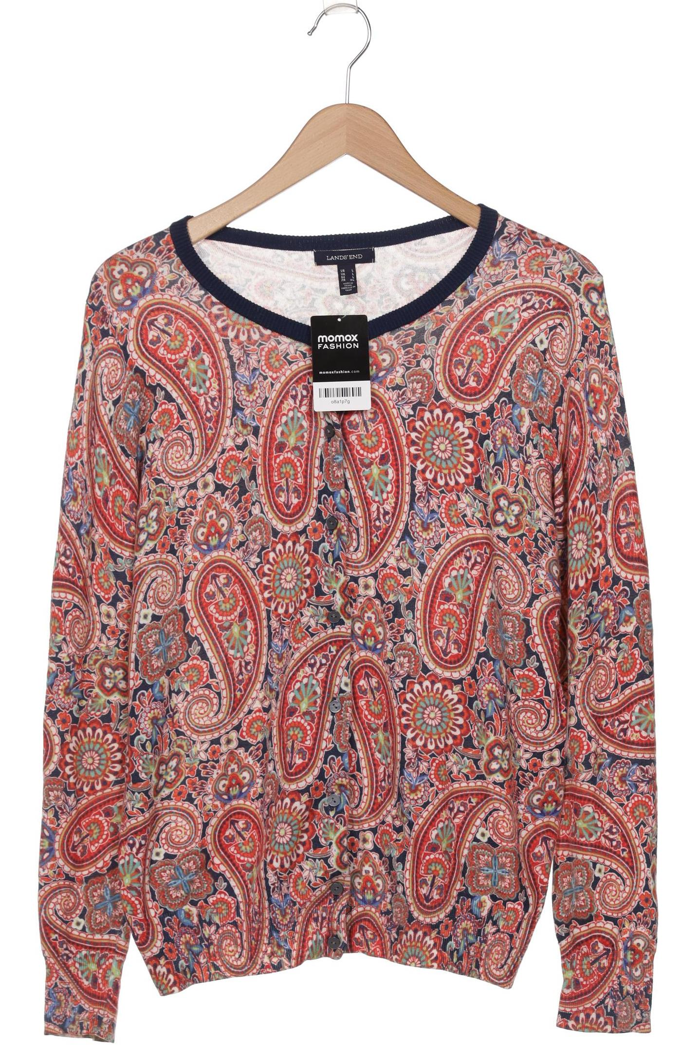 

Lands End Damen Strickjacke, mehrfarbig, Gr. 42