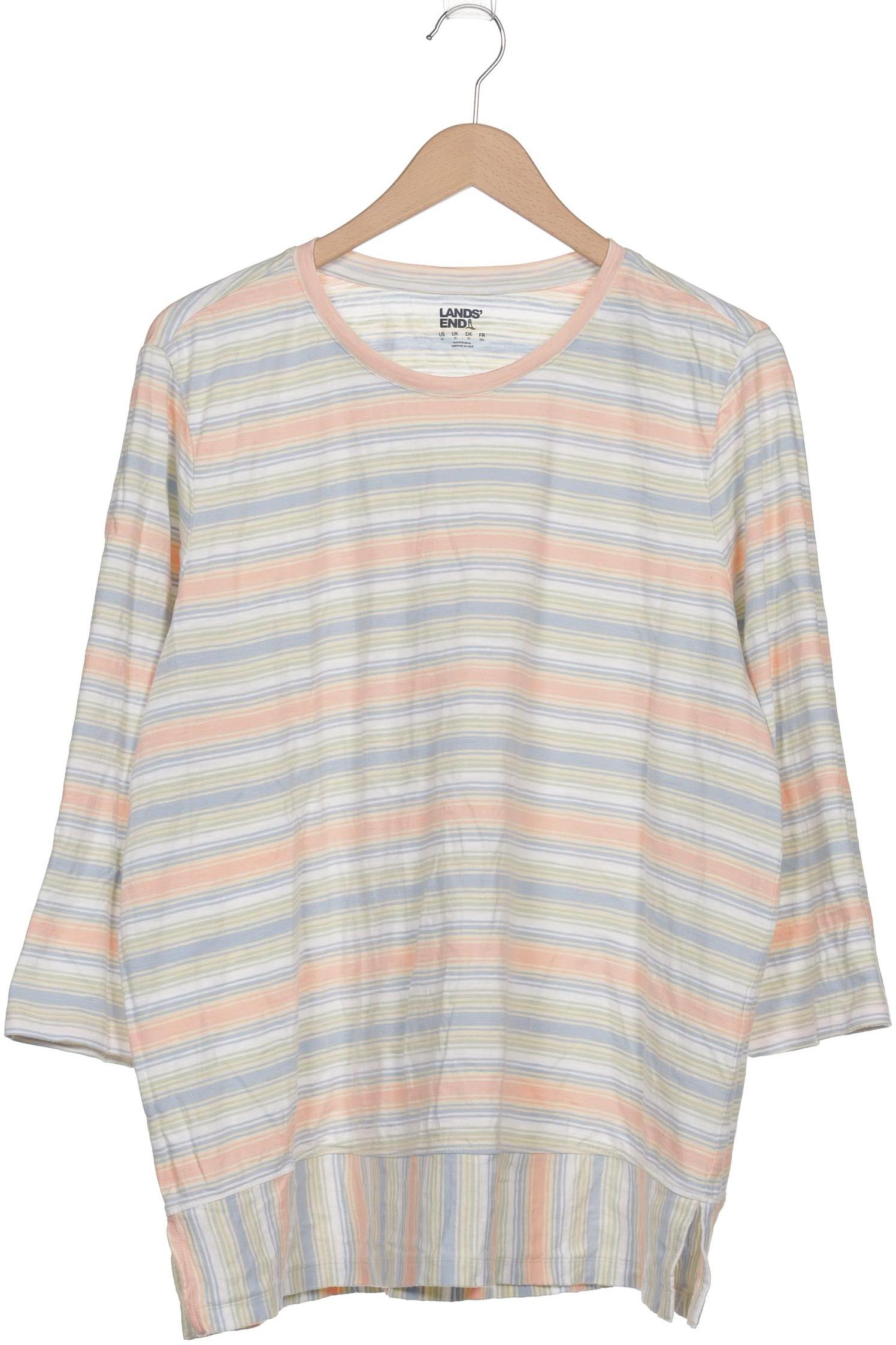 

Lands End Damen Langarmshirt, mehrfarbig, Gr. 44