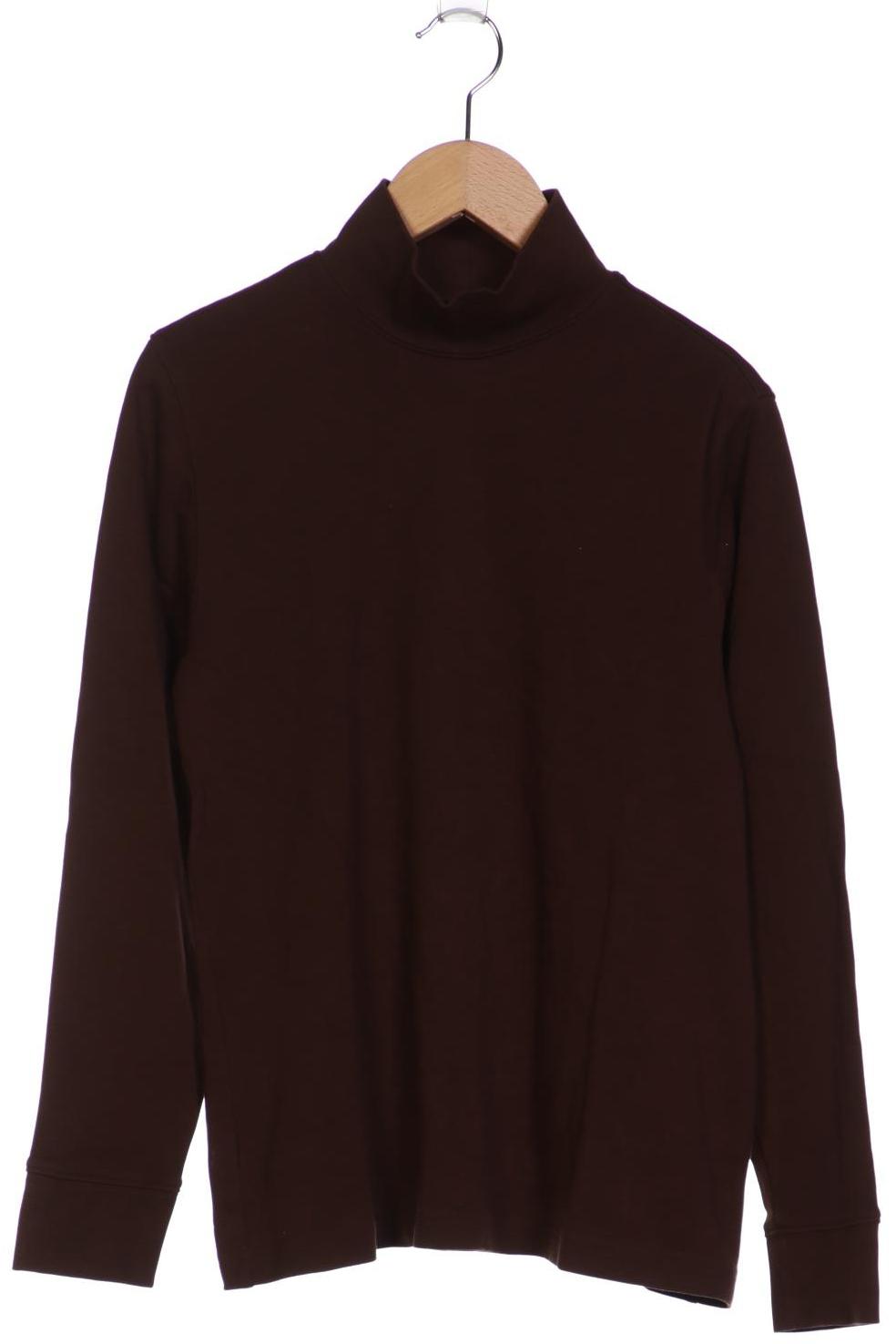

Lands End Damen Langarmshirt, braun, Gr. 36