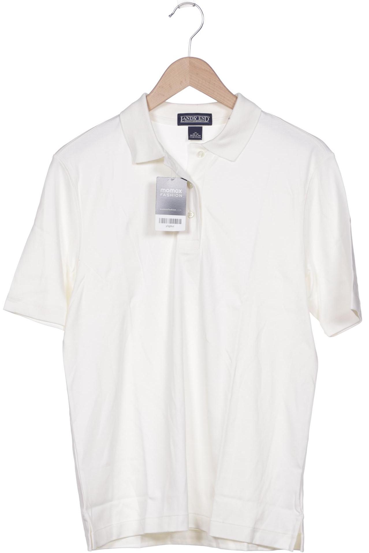 

Lands End Damen Poloshirt, cremeweiß, Gr. 38