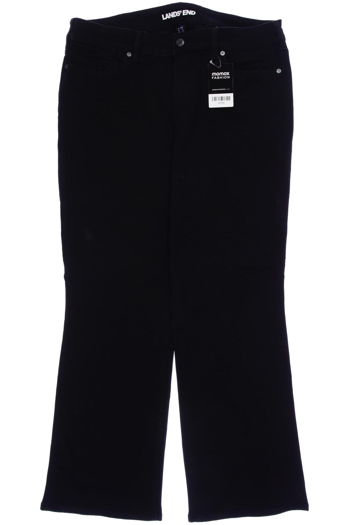 

Lands End Damen Jeans, schwarz, Gr. 48