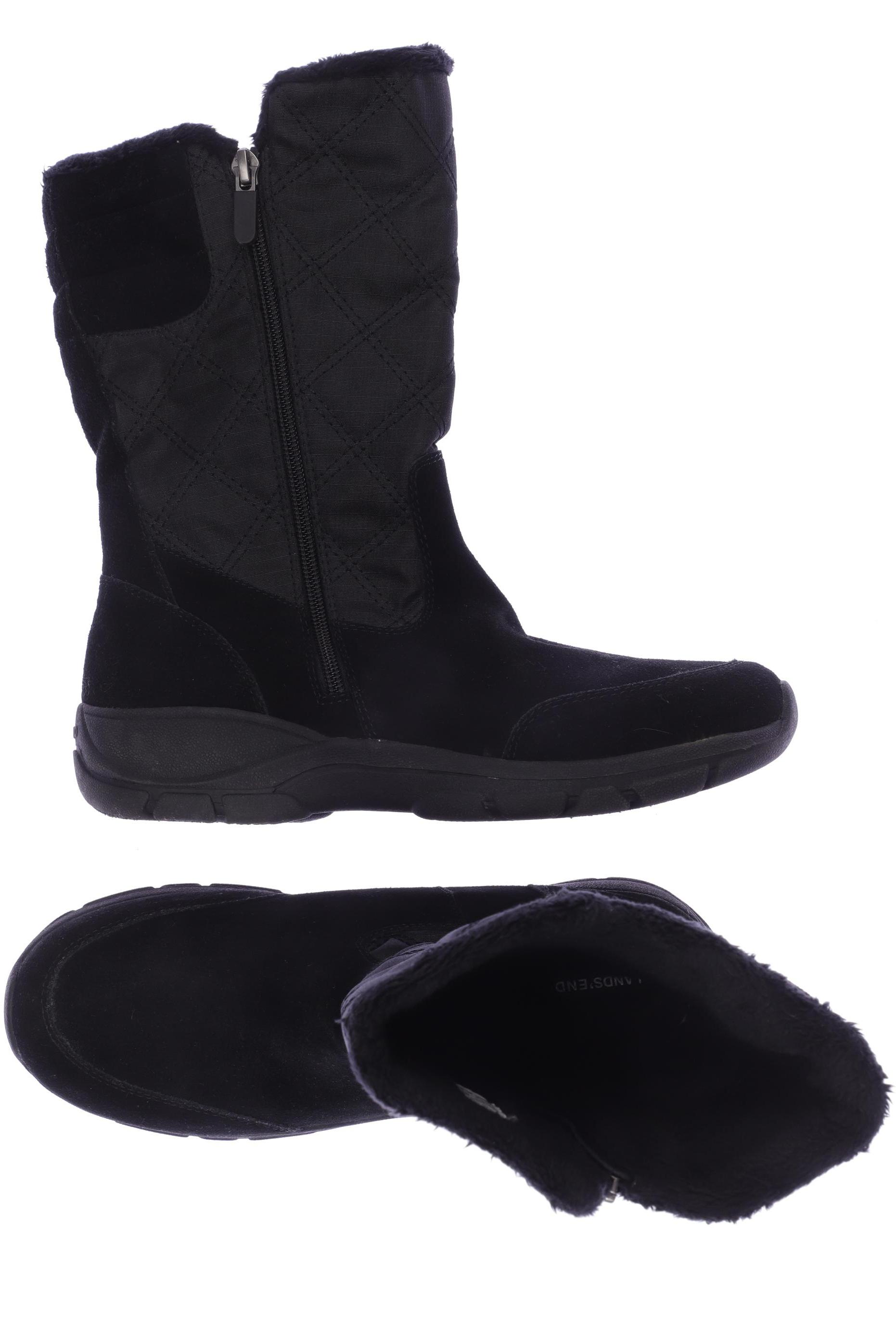 

Lands End Damen Stiefel, schwarz, Gr. 40