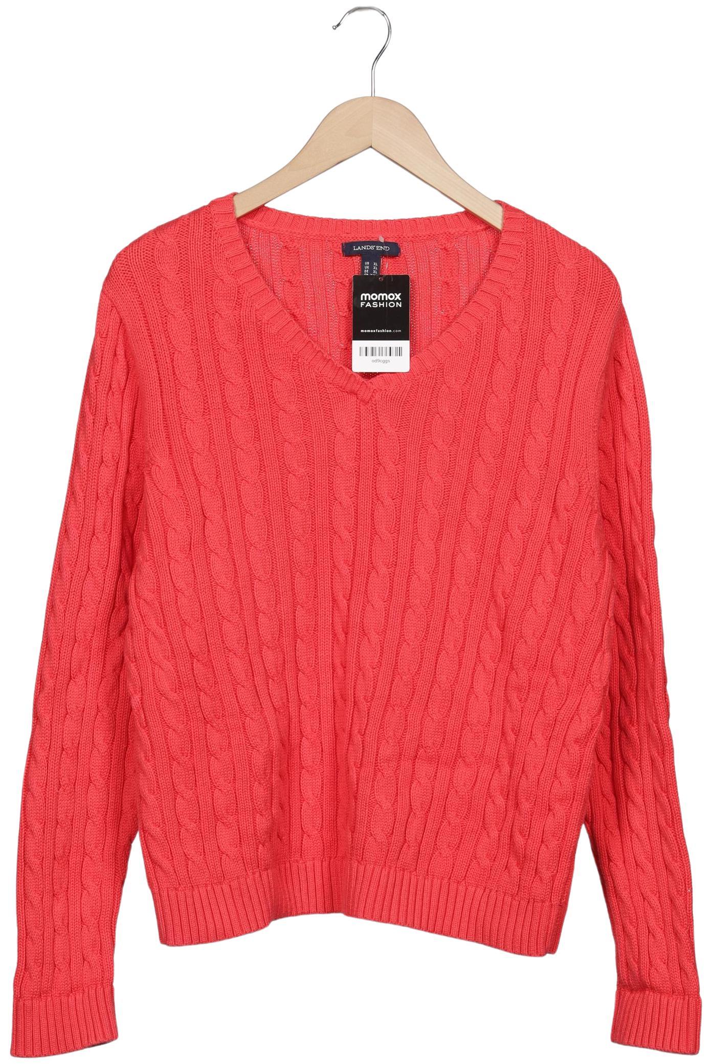 

Lands End Damen Pullover, pink, Gr. 44