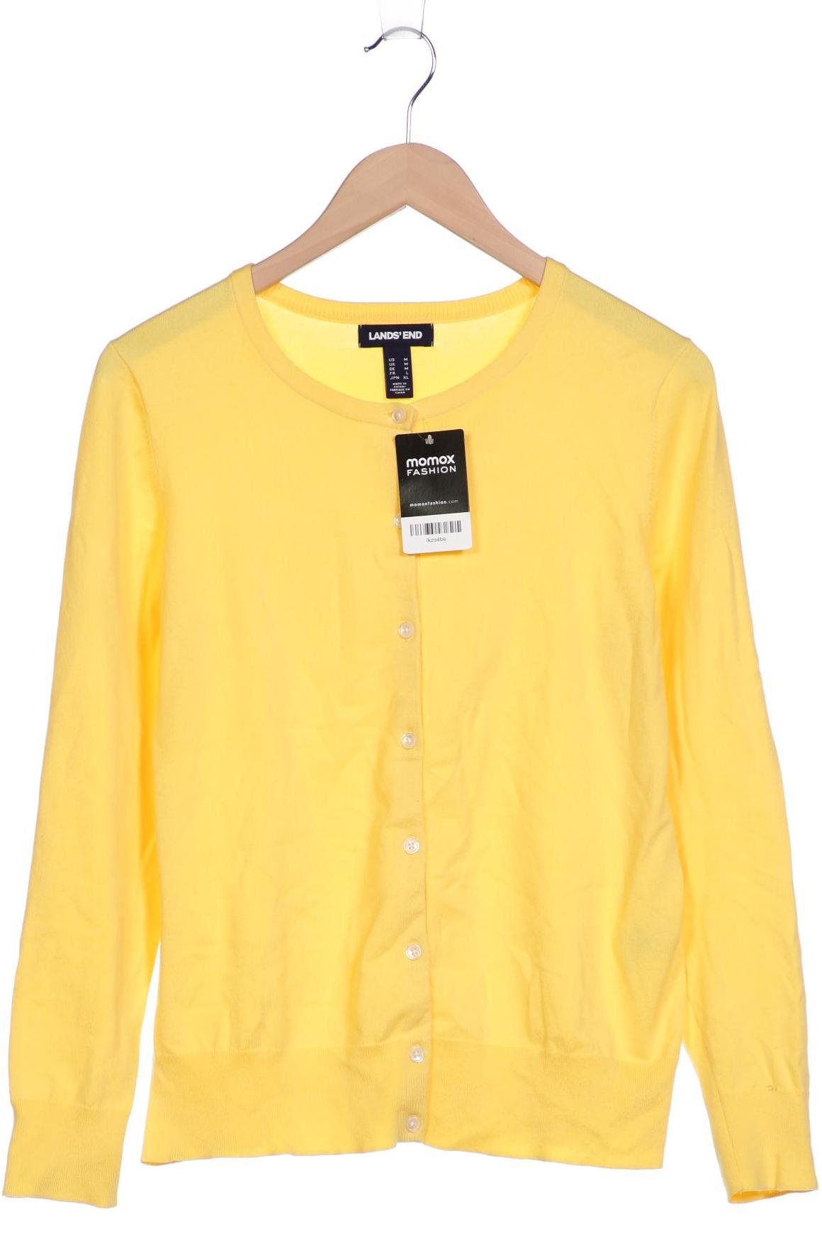 

Lands End Damen Strickjacke, gelb, Gr. 38