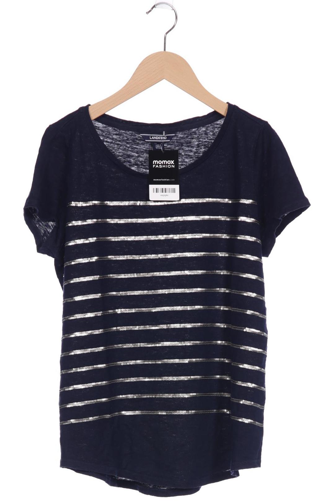 

Lands End Damen T-Shirt, marineblau