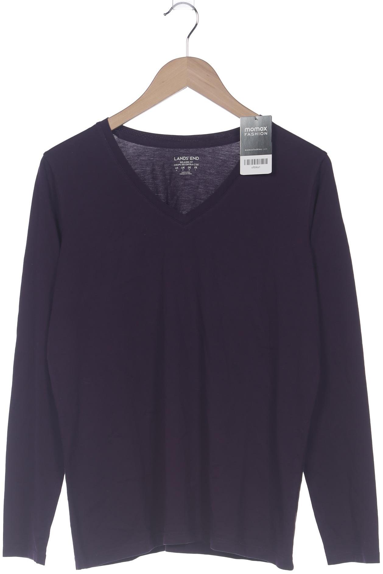 

Lands End Damen Langarmshirt, flieder, Gr. 38