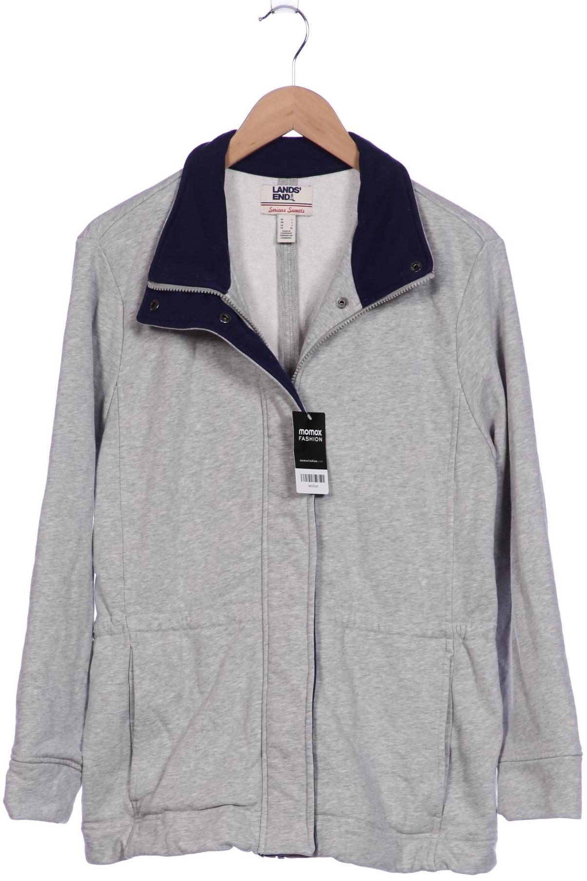 

Lands End Damen Sweatshirt, grau, Gr. 42