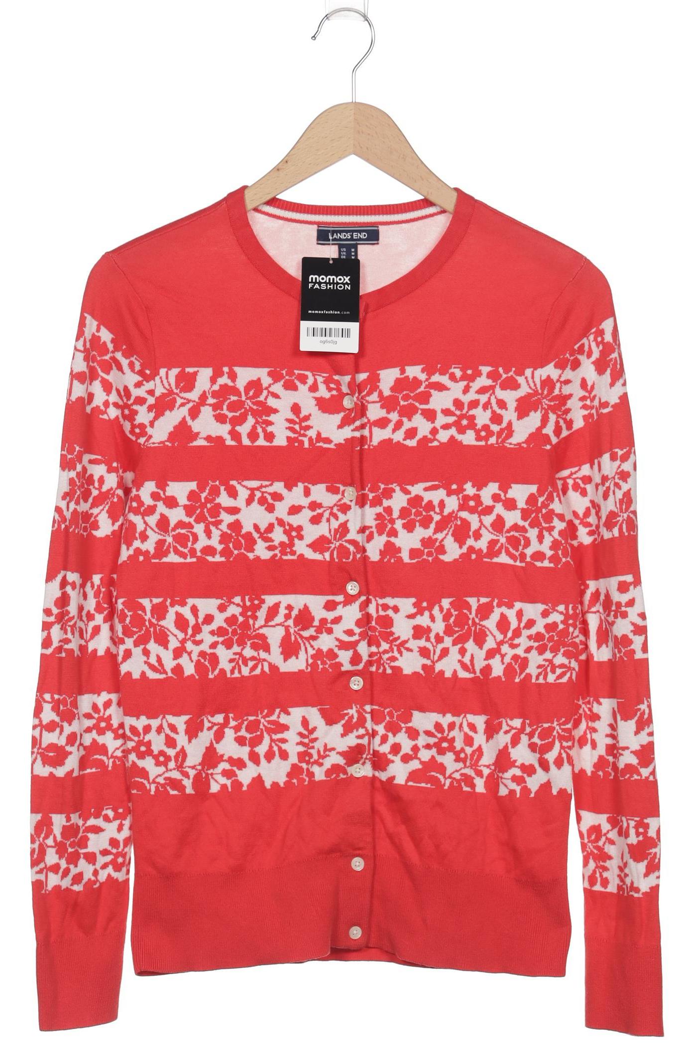 

Lands End Damen Strickjacke, rot, Gr. 38