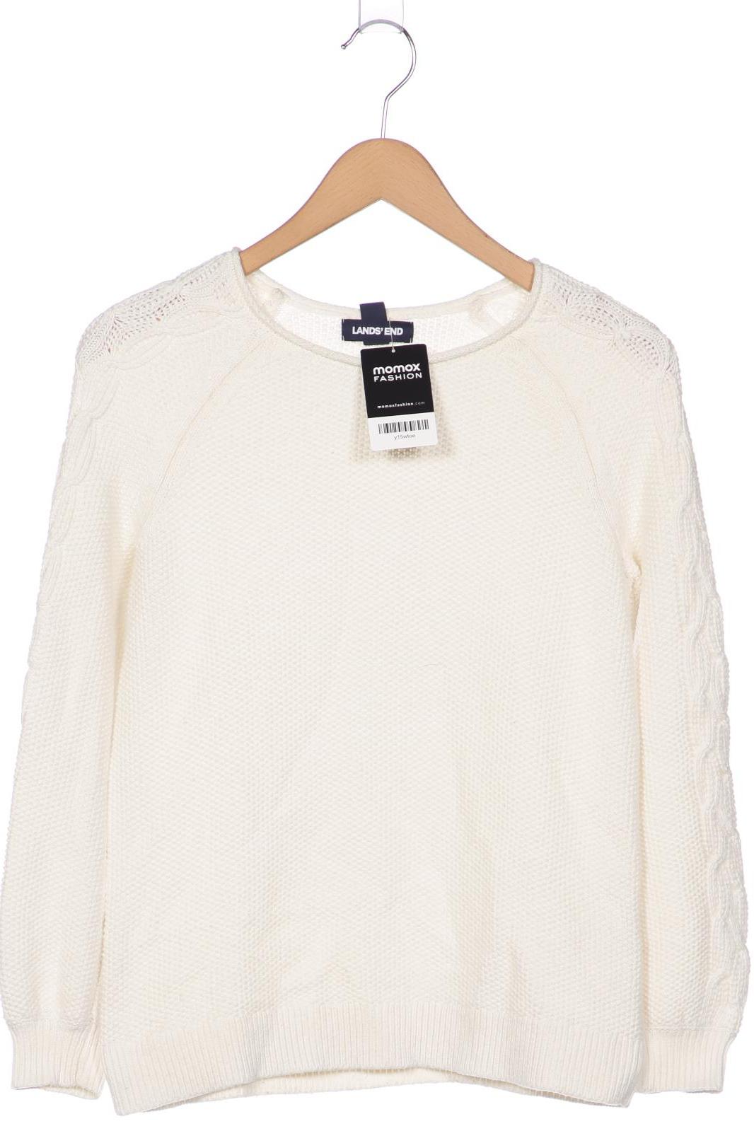 

Lands End Damen Pullover, cremeweiß, Gr. 36