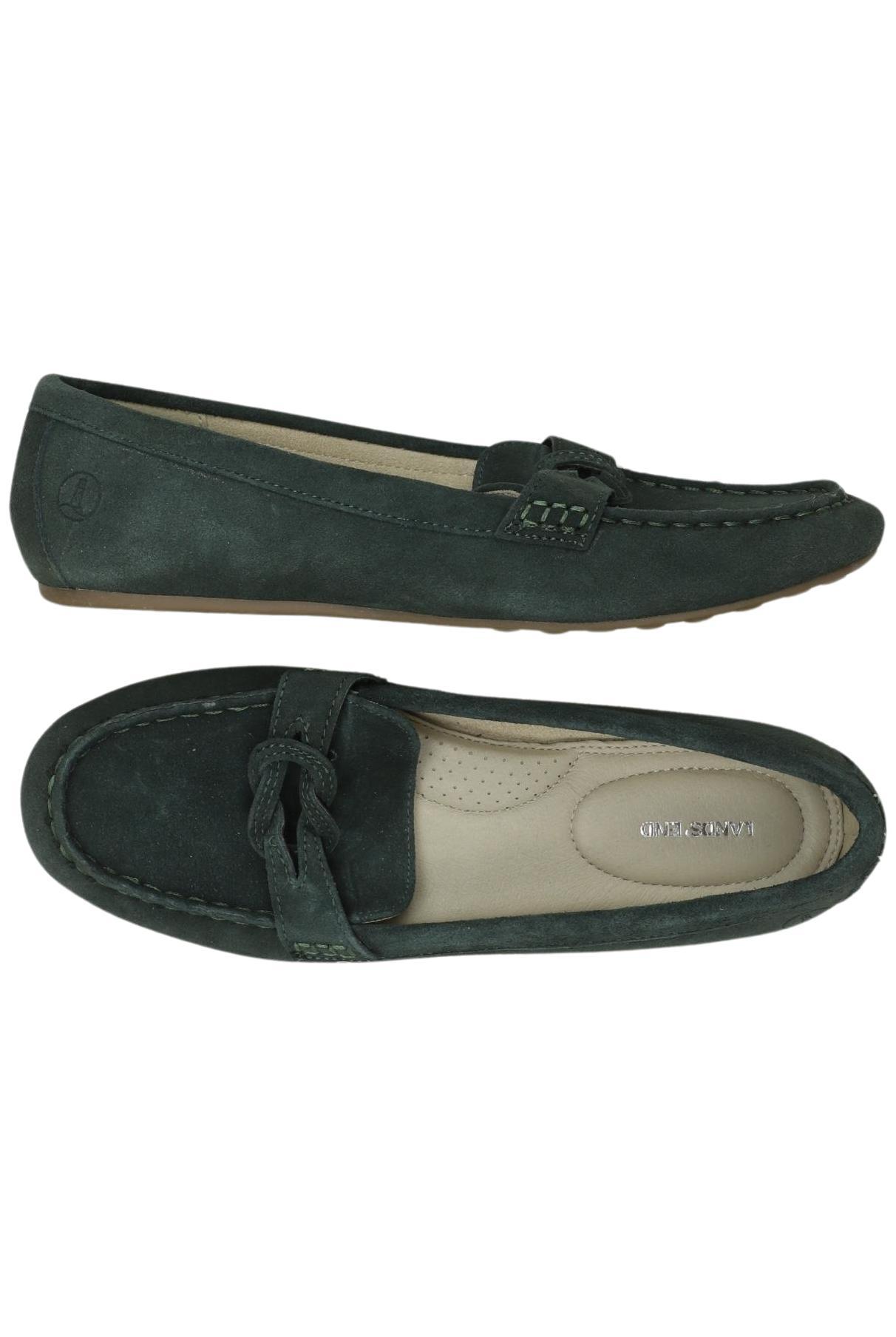 

Lands End Damen Halbschuh, grün, Gr. 38.5