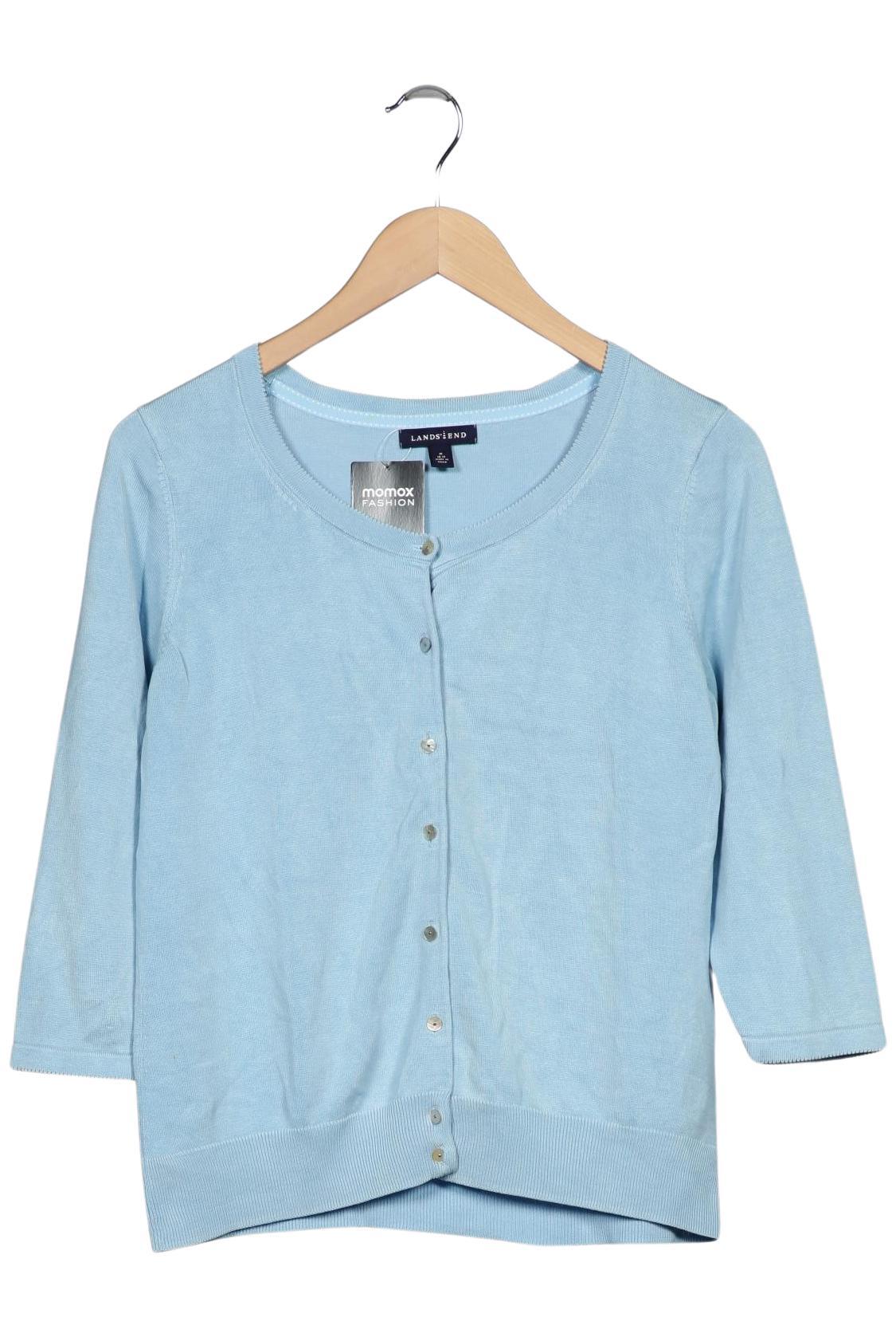 

Lands End Damen Strickjacke, hellblau, Gr. 38
