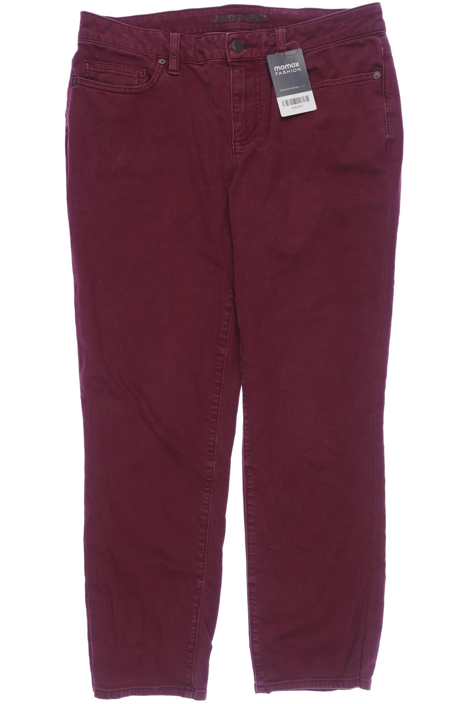 

Lands End Damen Jeans, bordeaux, Gr. 38