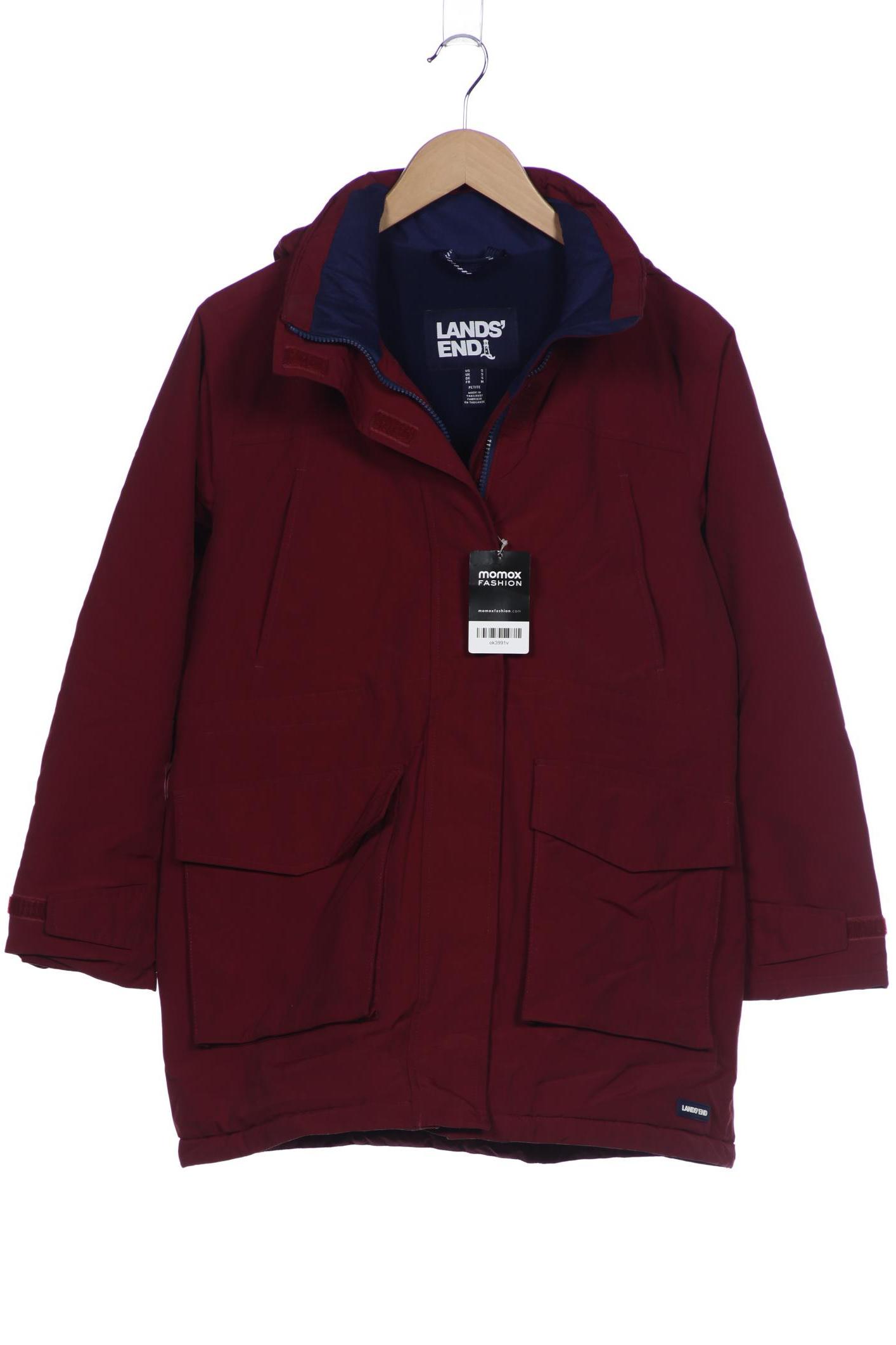 

Lands End Damen Mantel, bordeaux, Gr. 36
