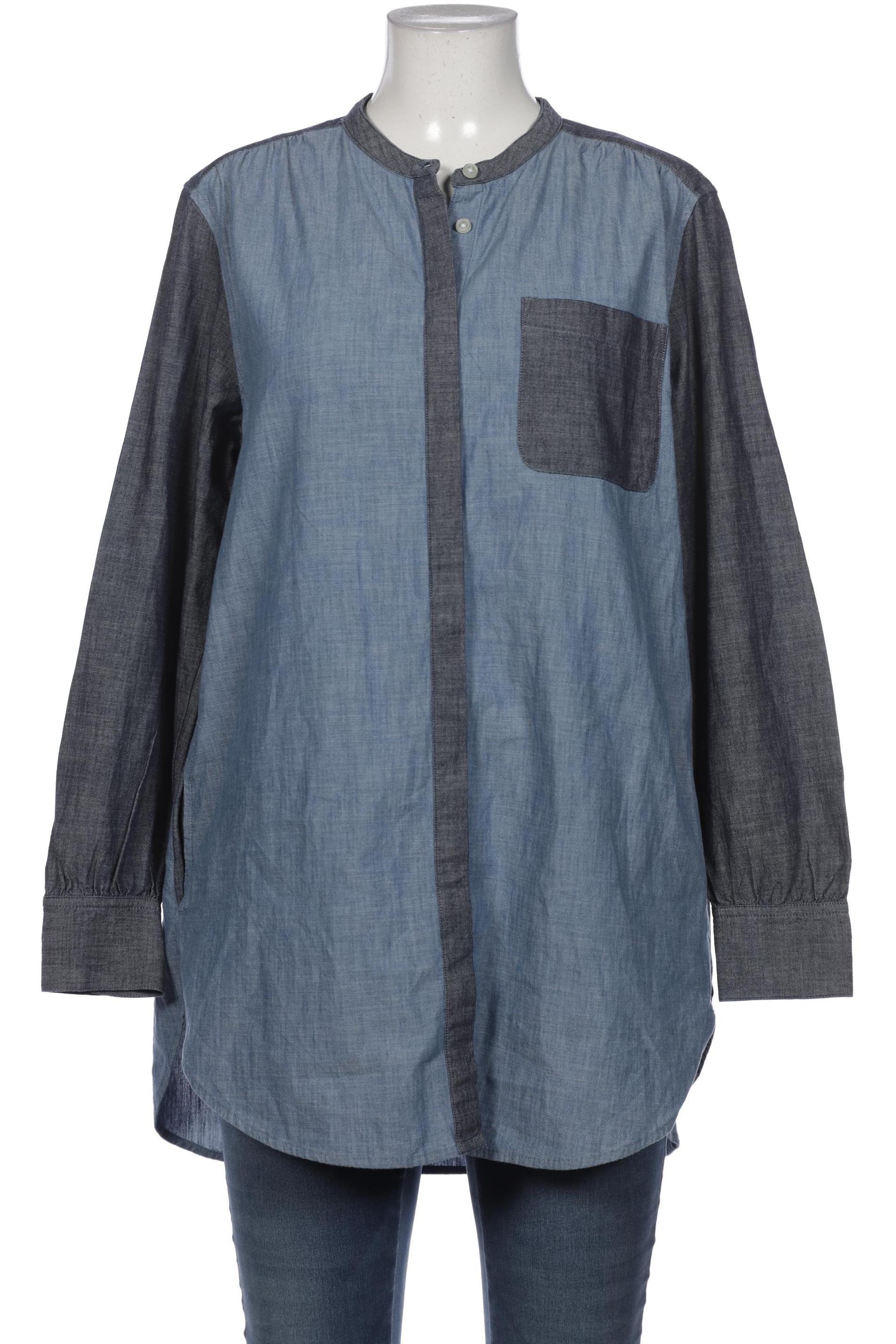 

Lands End Damen Bluse, blau, Gr. 42