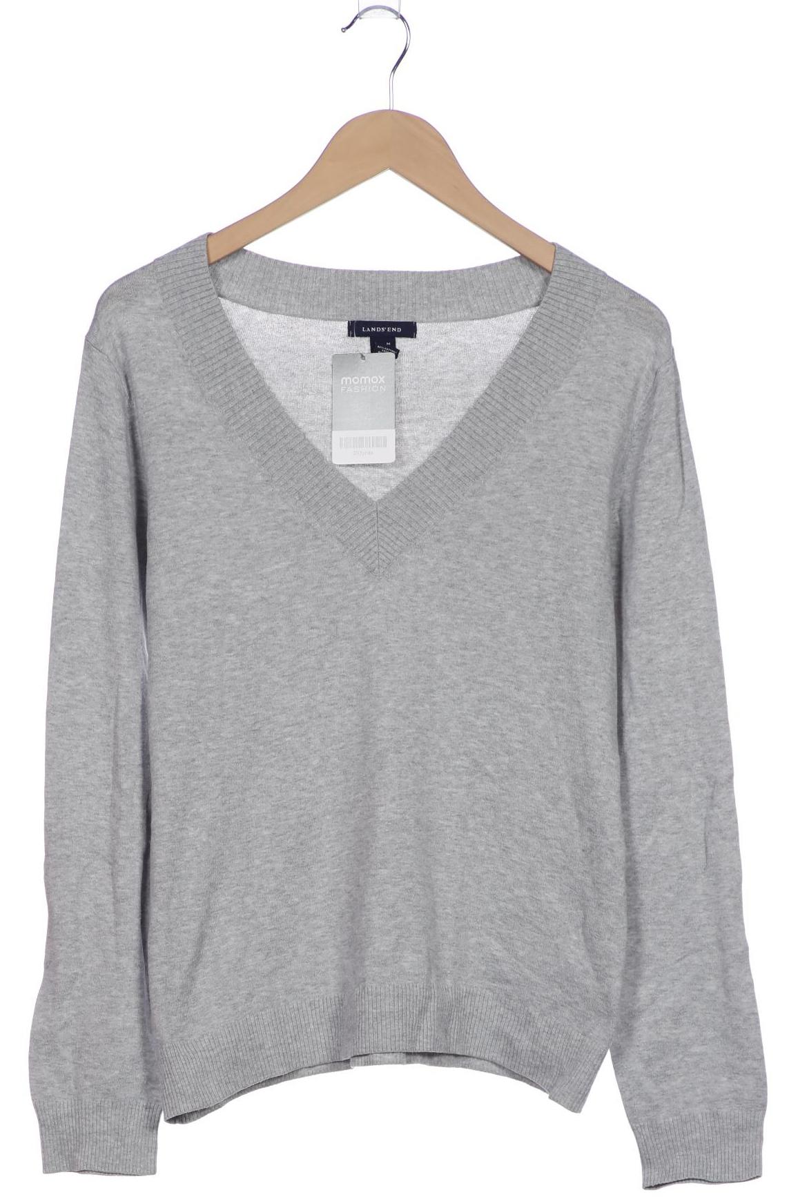 

Lands End Damen Pullover, grau, Gr. 38