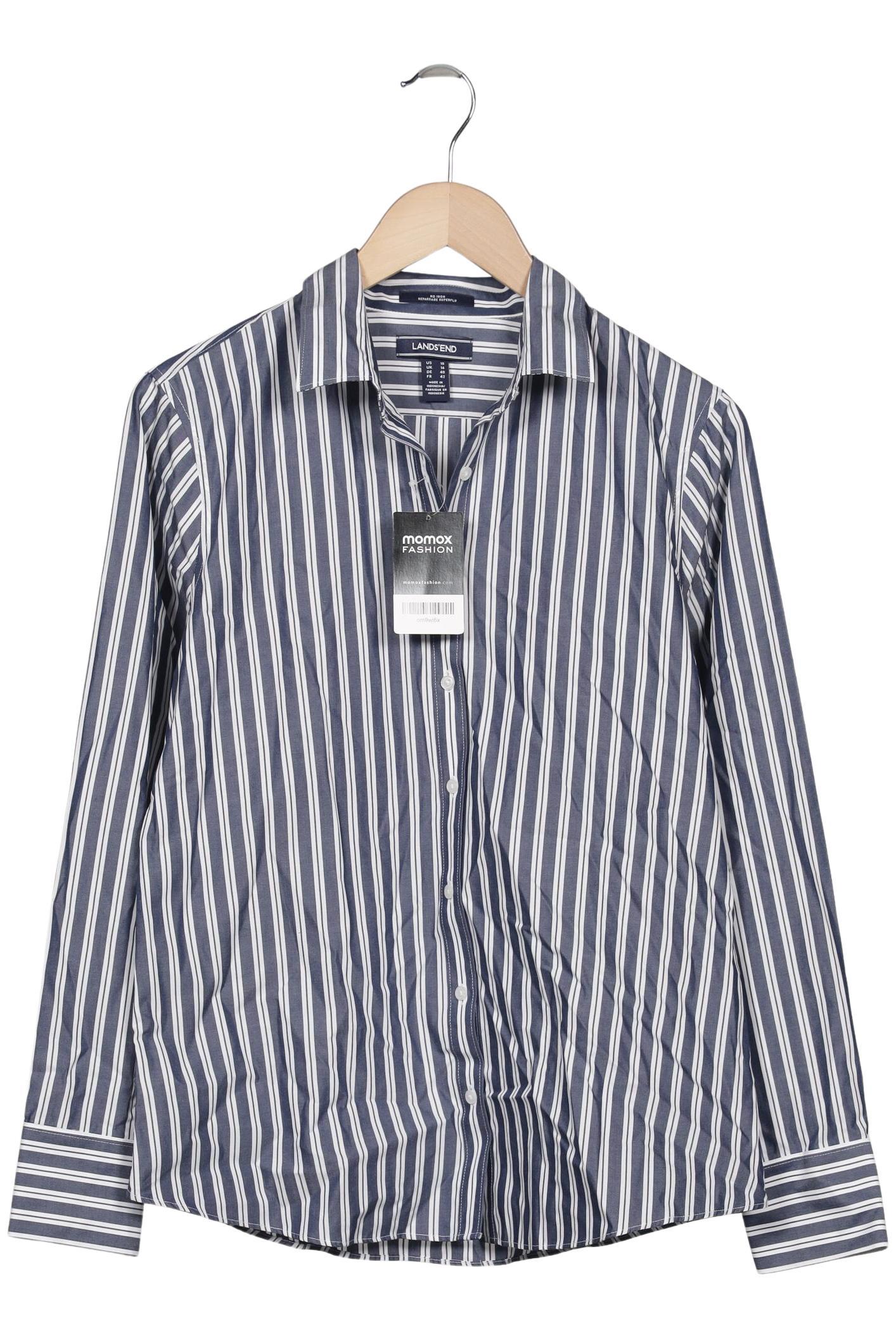 

Lands End Damen Bluse, marineblau, Gr. 40