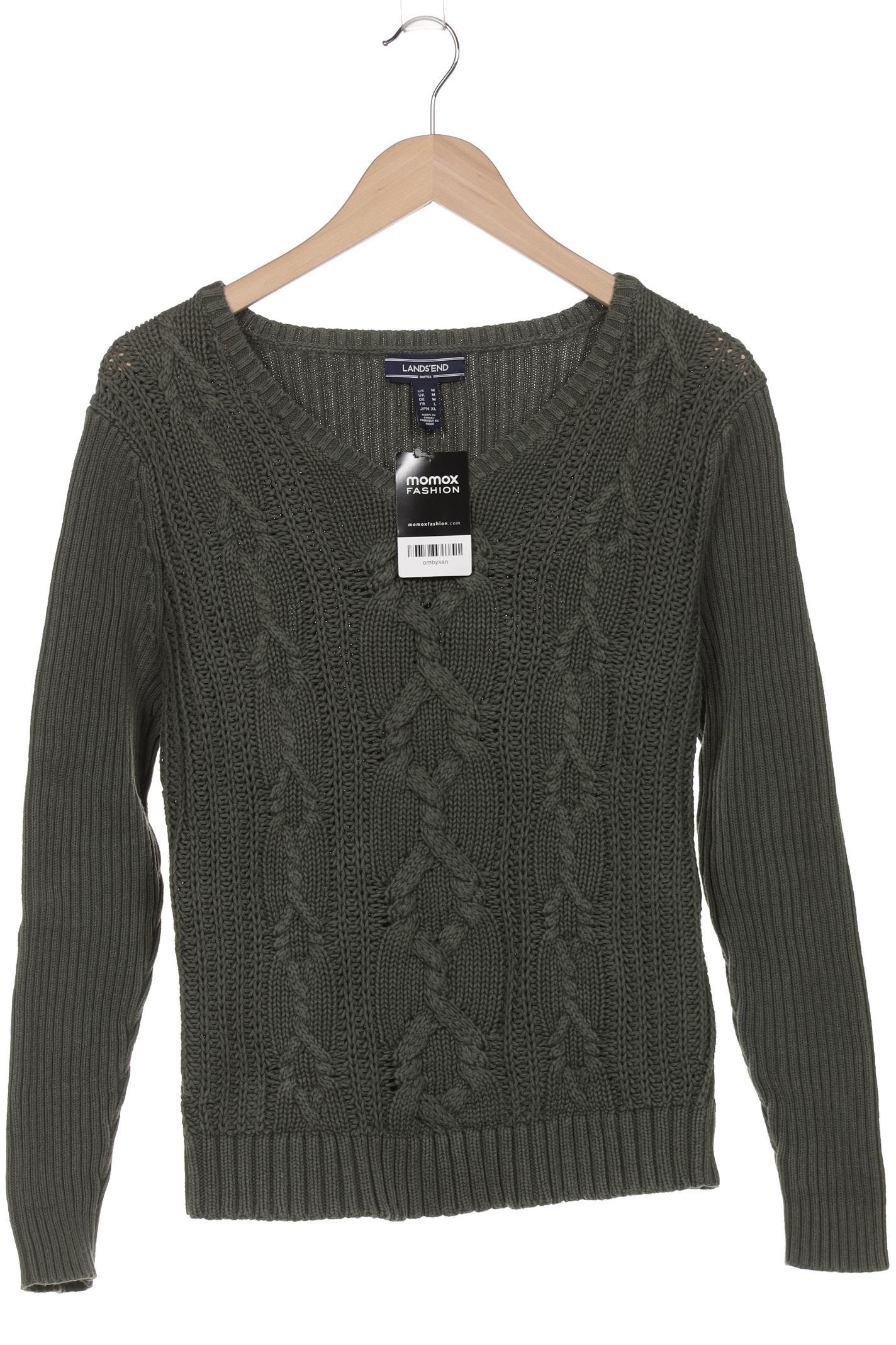 

Lands End Damen Pullover, grün, Gr. 38