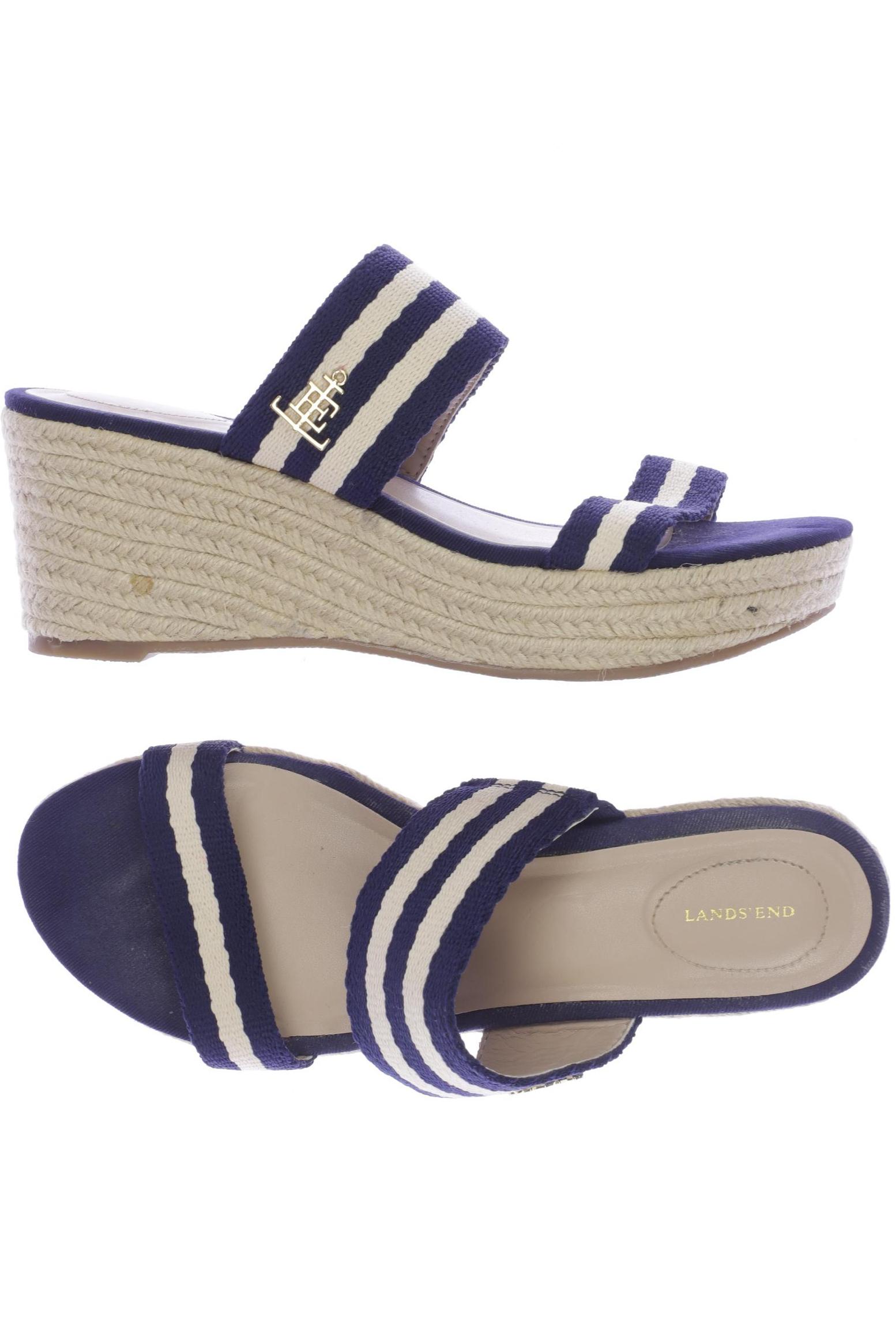 

Lands End Damen Sandale, marineblau