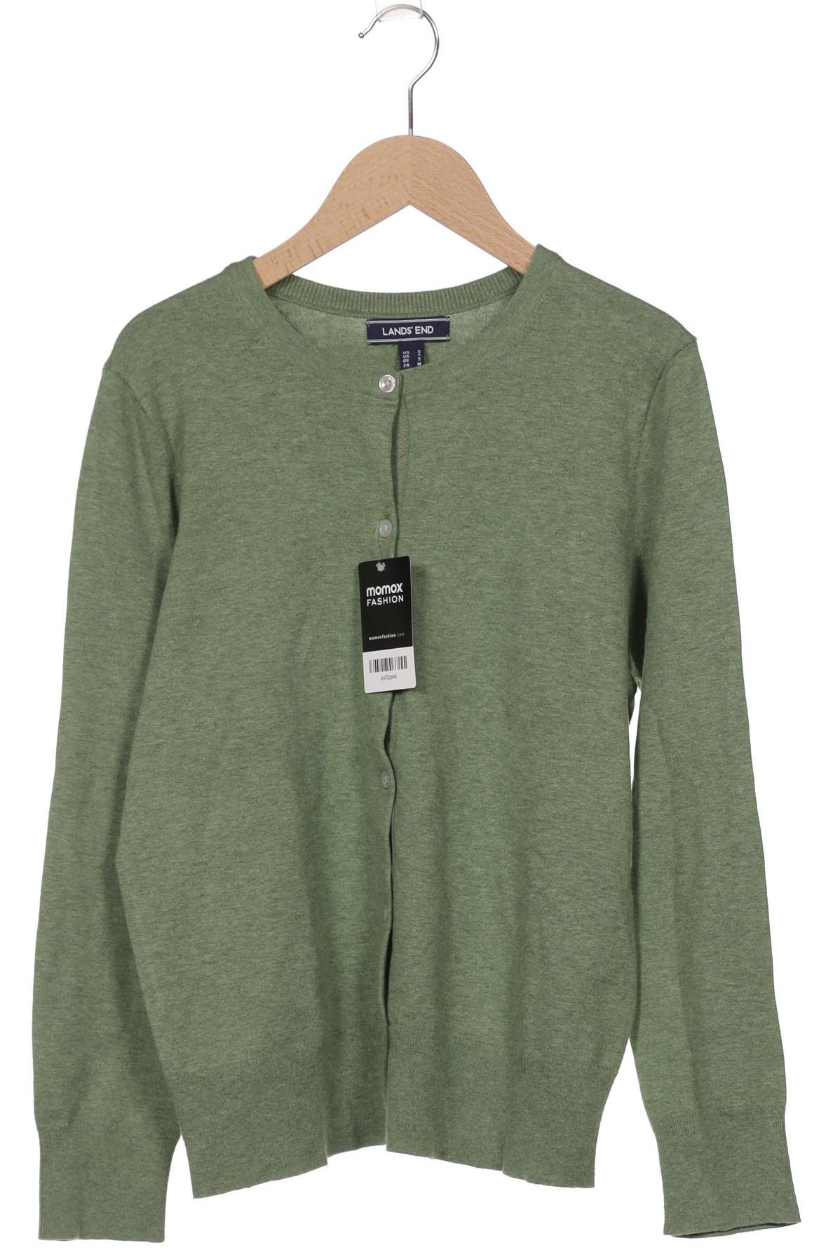 

Lands End Damen Strickjacke, grün, Gr. 36