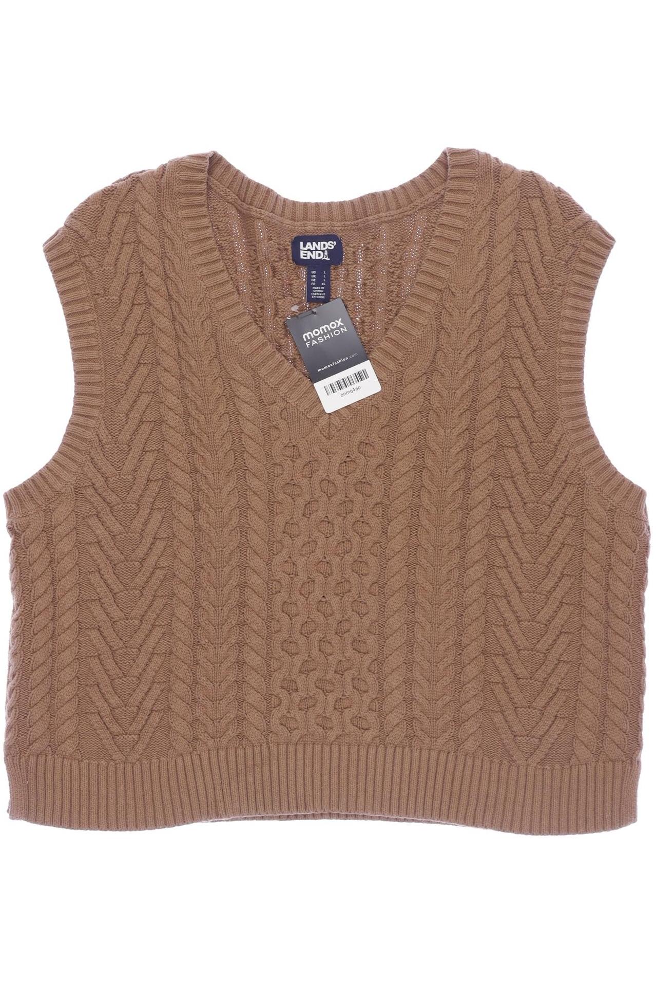 

Lands End Damen Pullover, braun, Gr. 42