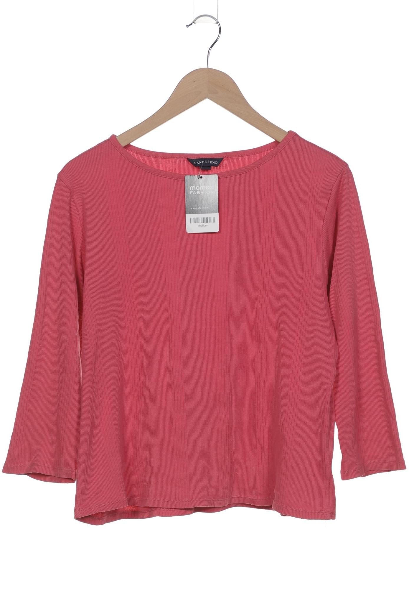 

Lands End Damen Langarmshirt, pink, Gr. 38