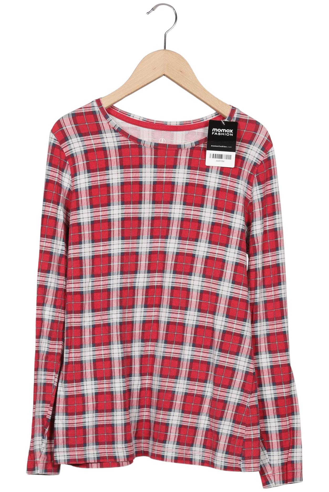 

Lands End Damen Langarmshirt, rot, Gr. 38