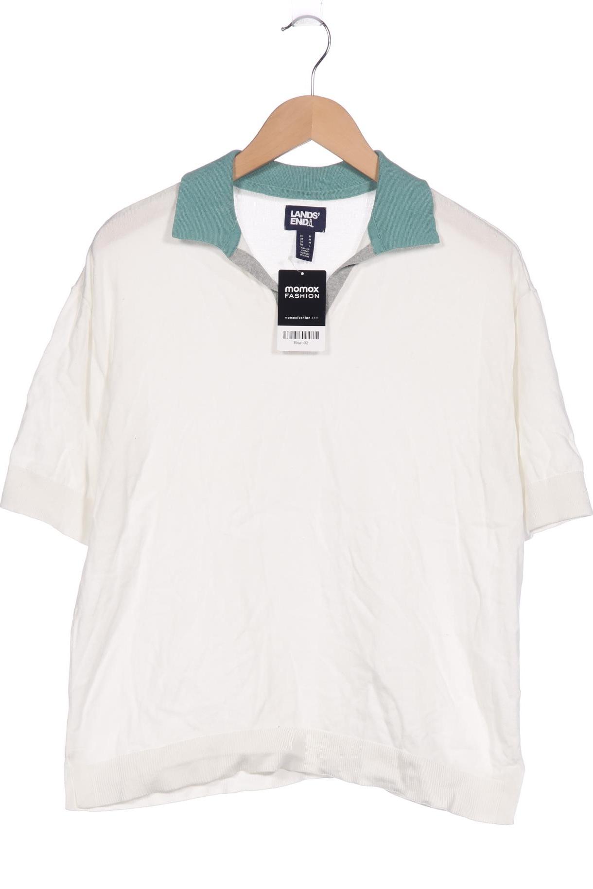 

Lands End Damen Poloshirt, weiß, Gr. 38