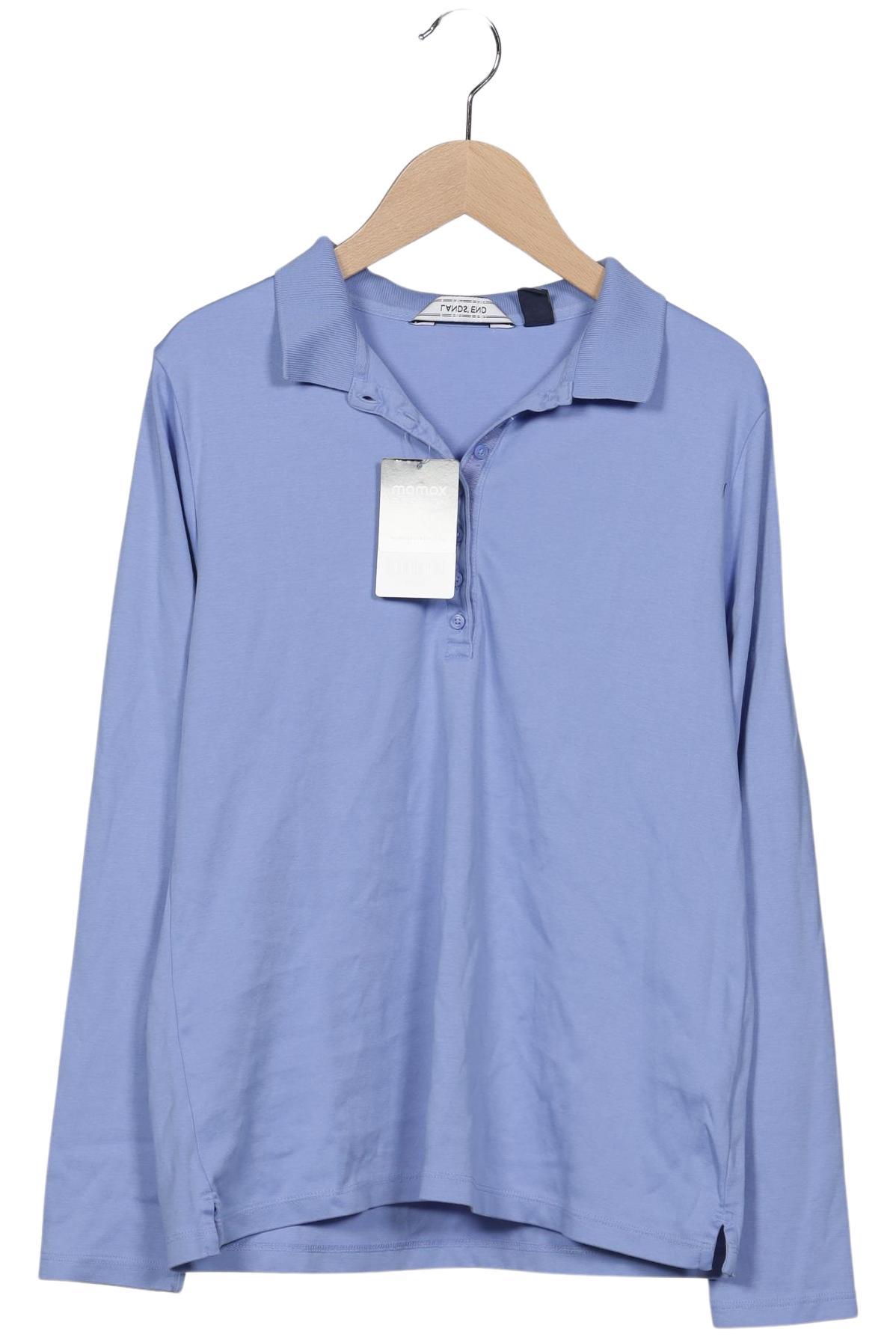 

Lands End Damen Poloshirt, blau, Gr. 36