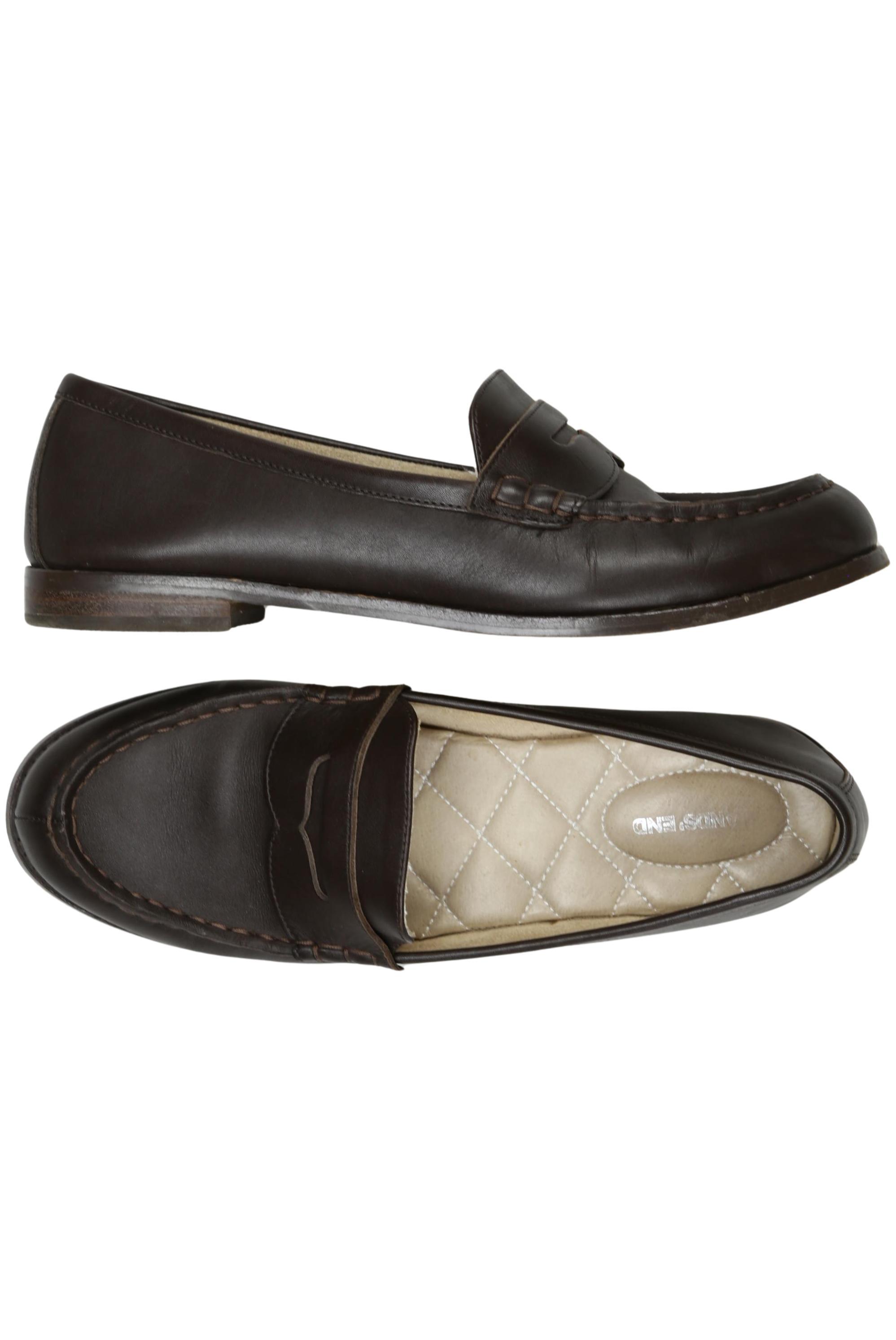 

Lands End Damen Halbschuh, braun, Gr. 40