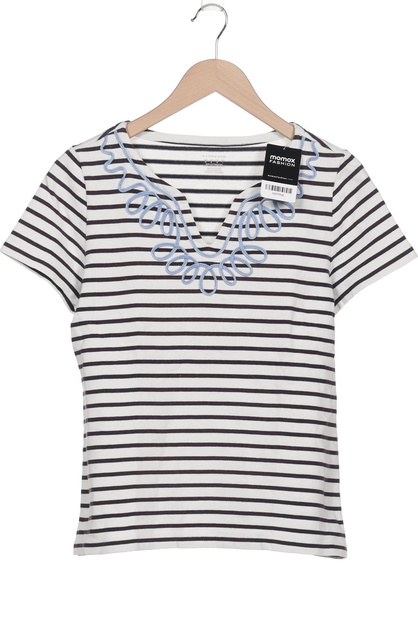 

Lands End Damen T-Shirt, weiß, Gr. 38