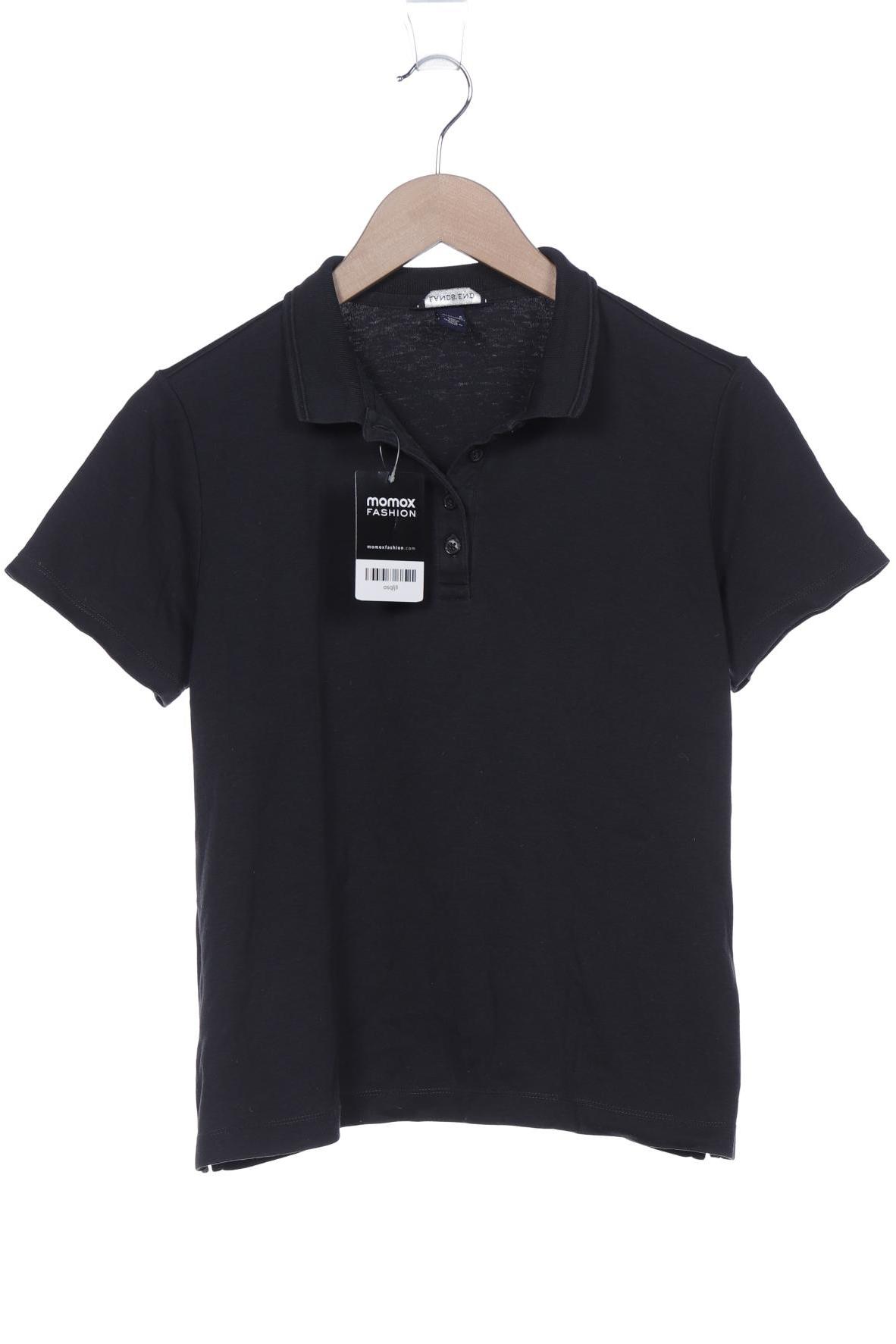 

Lands End Damen Poloshirt, schwarz, Gr. 36