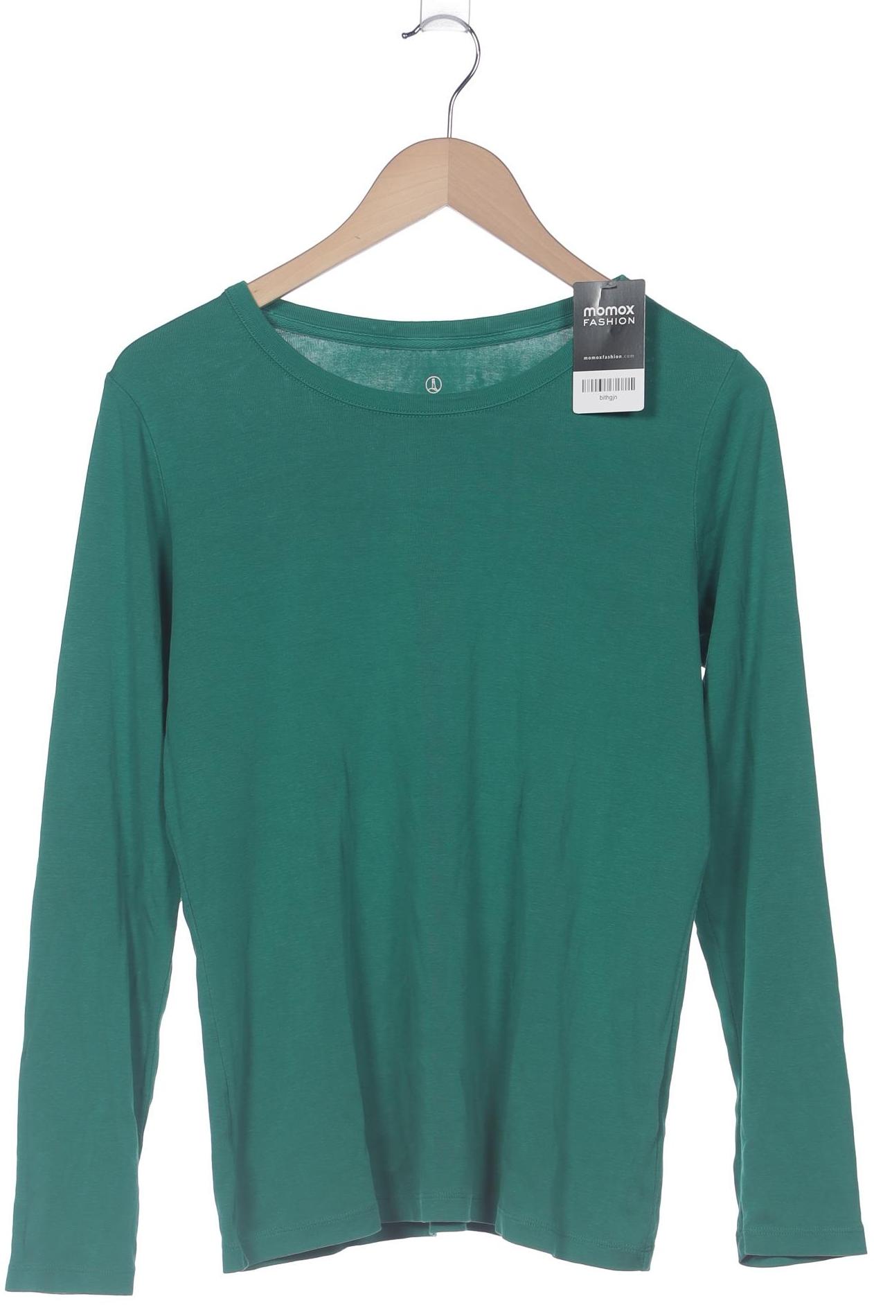 

Lands End Damen Langarmshirt, grün, Gr. 38
