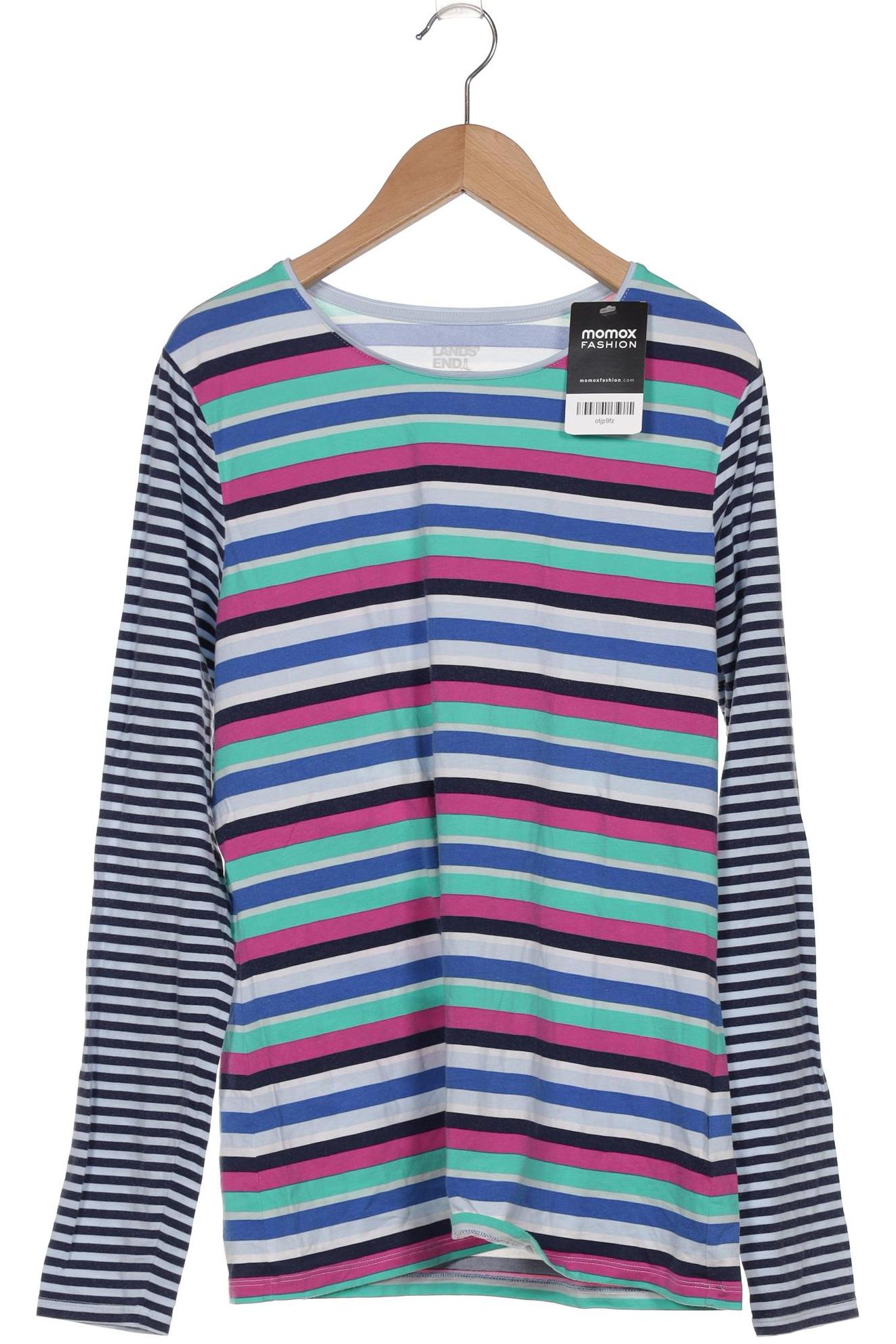 

Lands End Damen Langarmshirt, mehrfarbig, Gr. 38