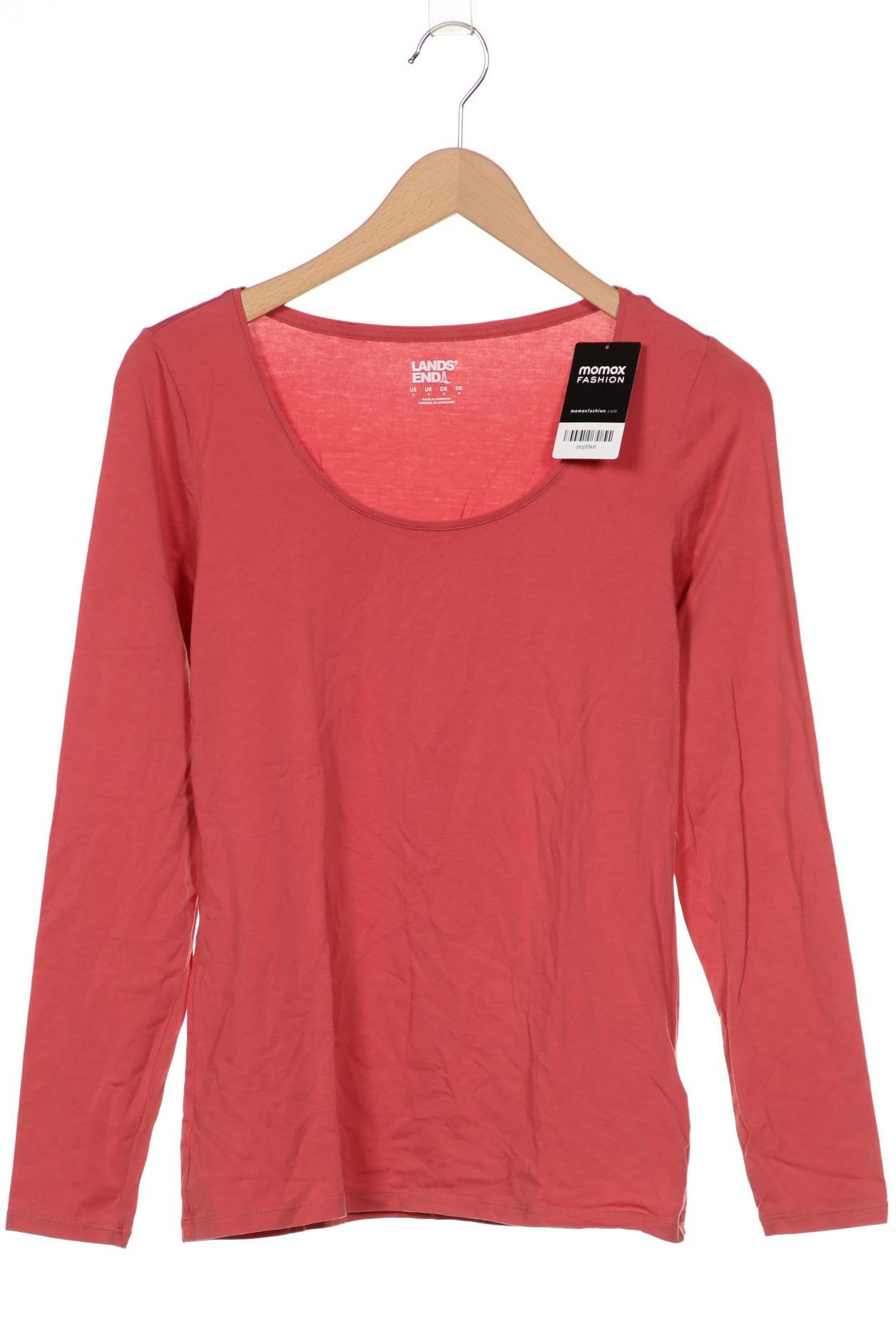 

Lands End Damen Langarmshirt, pink