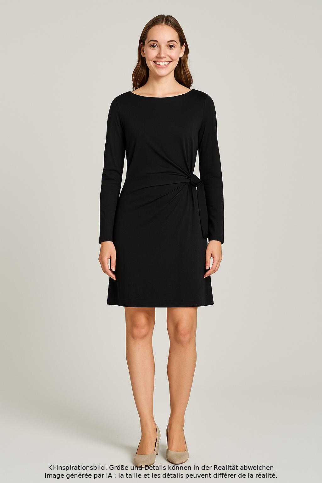 

Lands End Damen Kleid, schwarz, Gr. 38