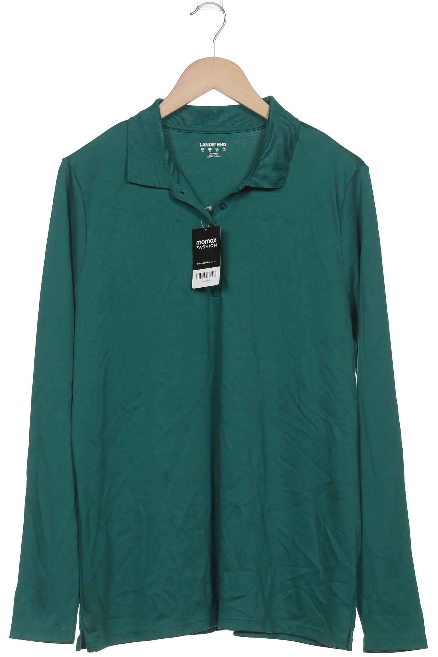 

Lands End Damen Poloshirt, grün, Gr. 44