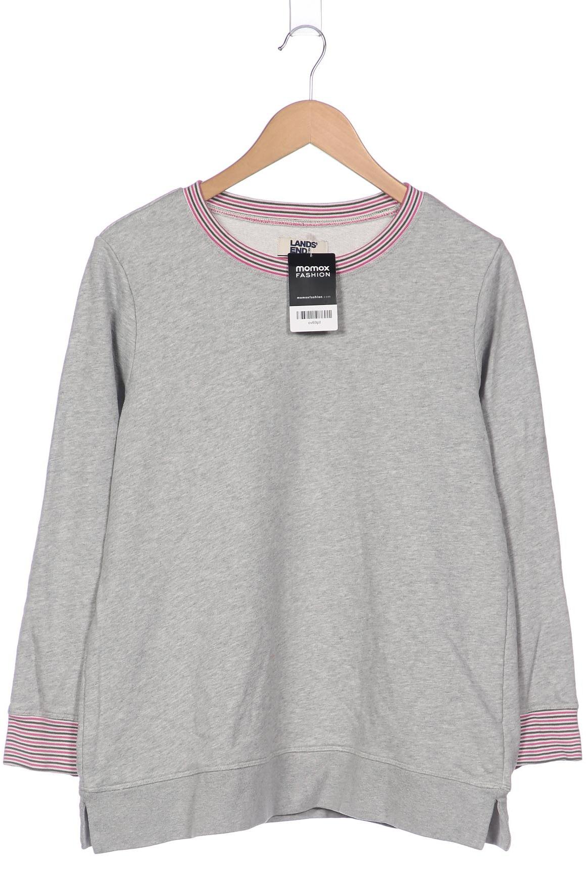 

Lands End Damen Sweatshirt, grau, Gr. 38