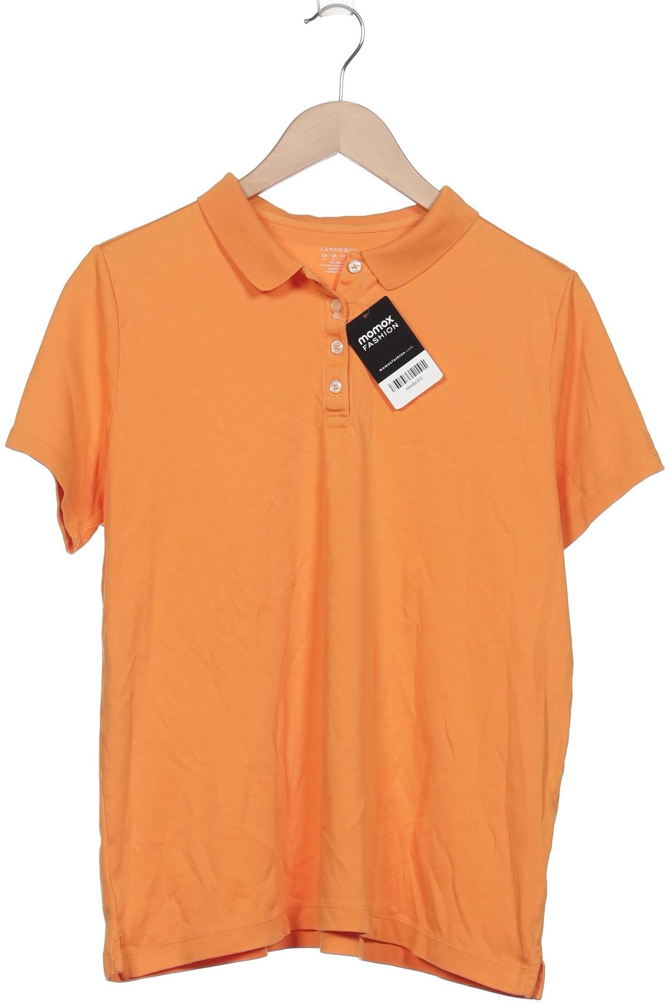 

Lands End Damen Poloshirt, orange, Gr. 44