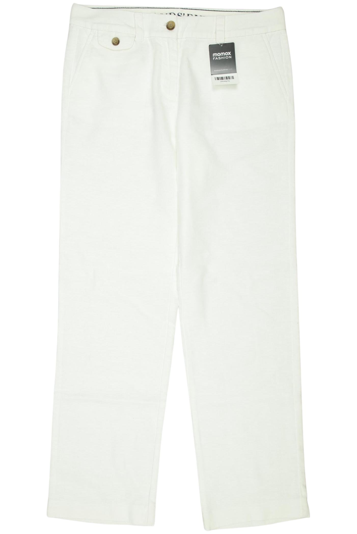 

Lands End Damen Stoffhose, weiß, Gr. 36