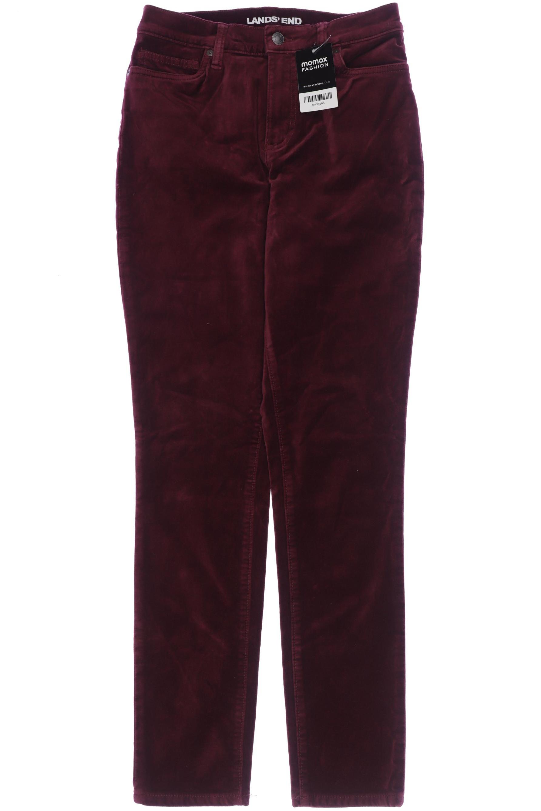 

Lands End Damen Stoffhose, bordeaux, Gr. 34