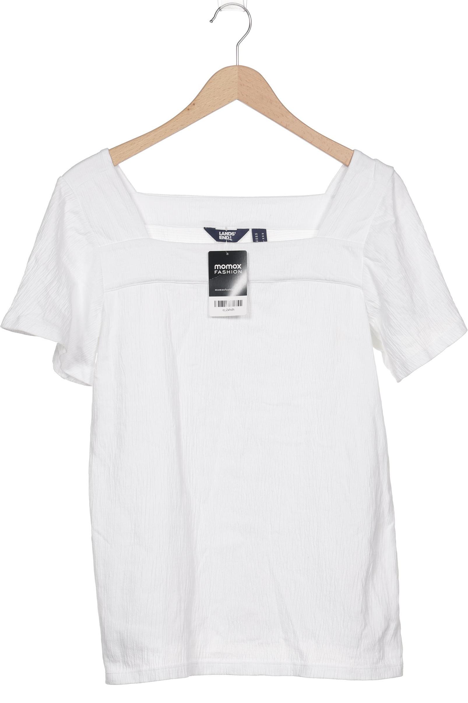 

Lands End Damen T-Shirt, weiß, Gr. 38