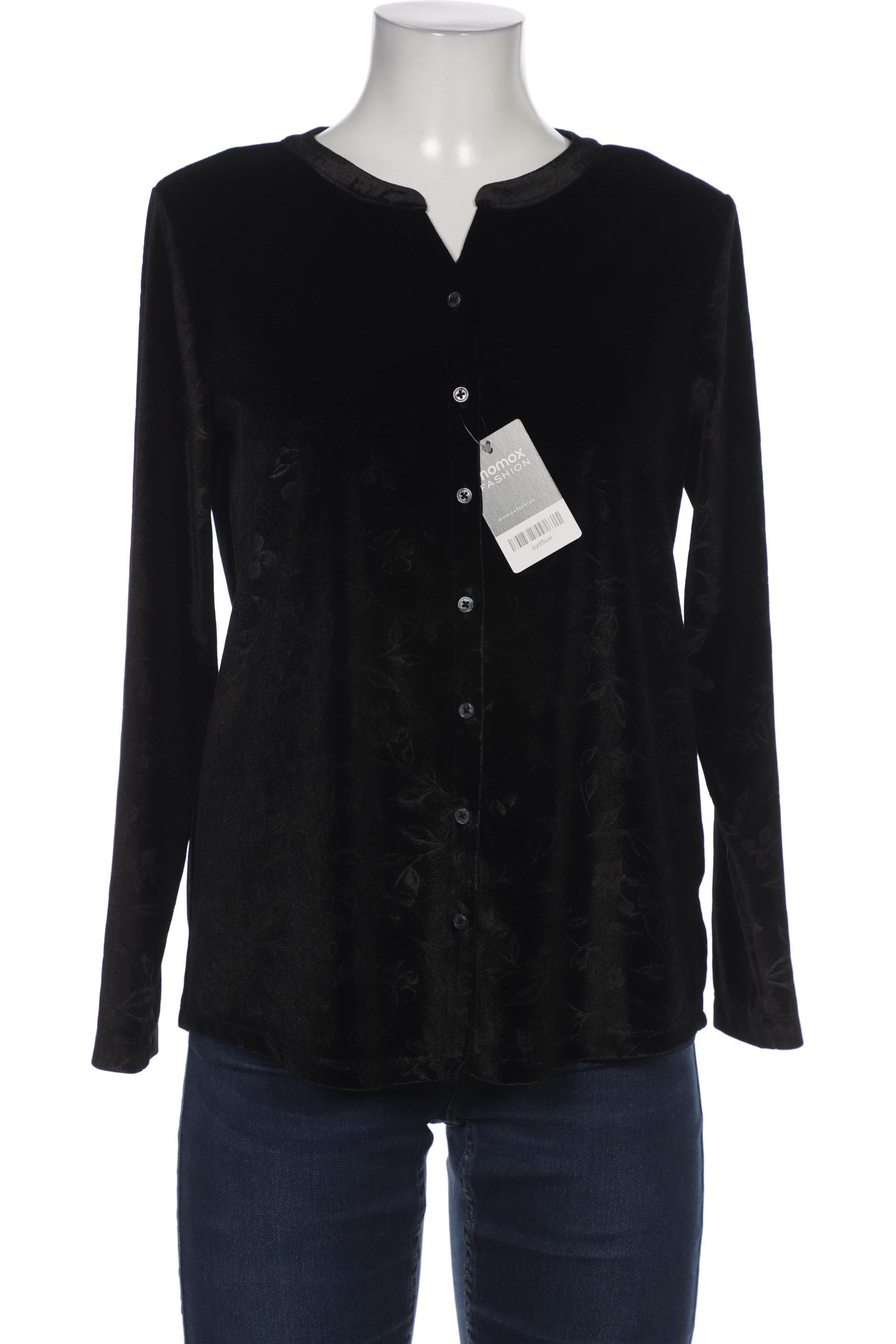 

Lands End Damen Bluse, schwarz