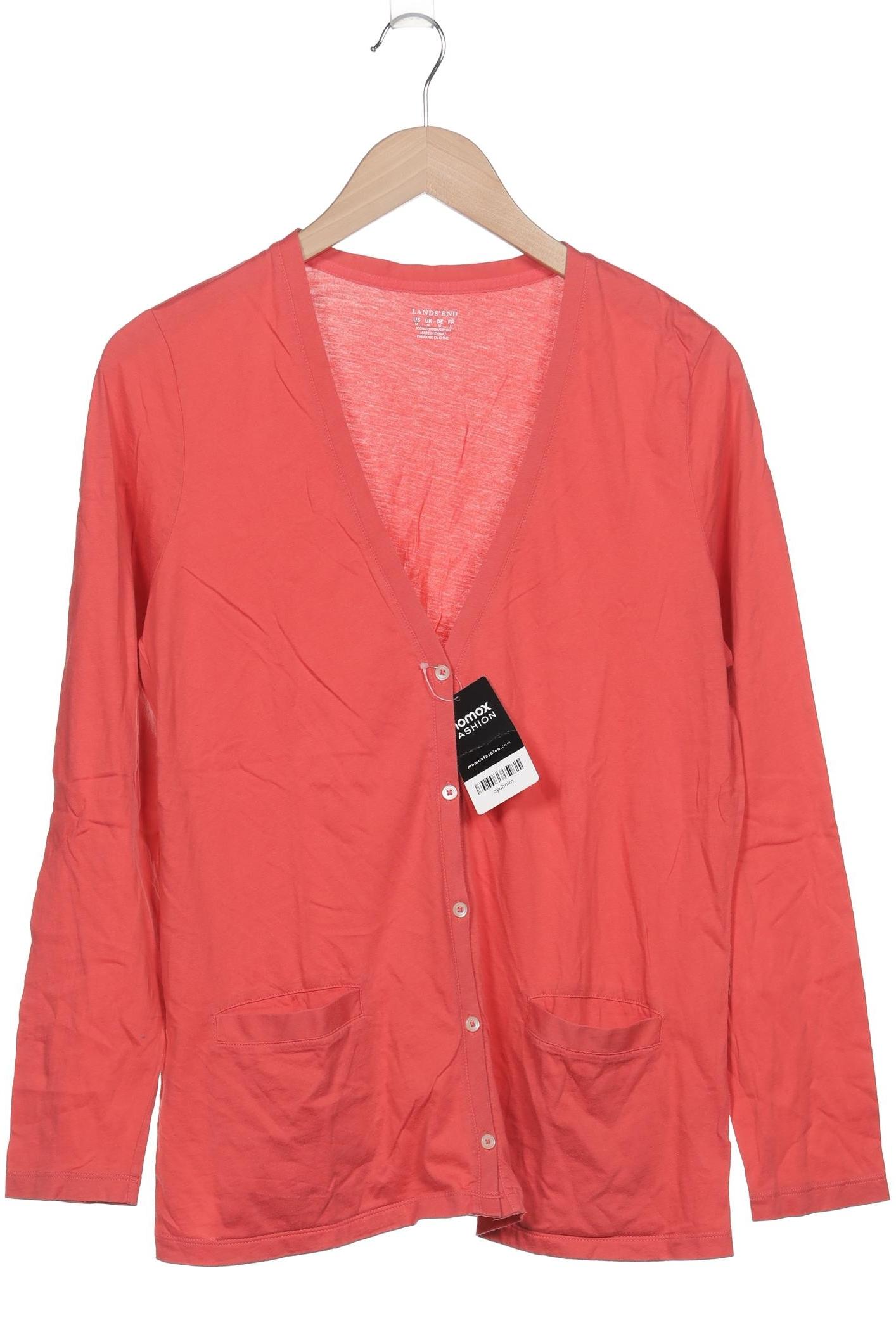 

Lands End Damen Strickjacke, rot, Gr. 38