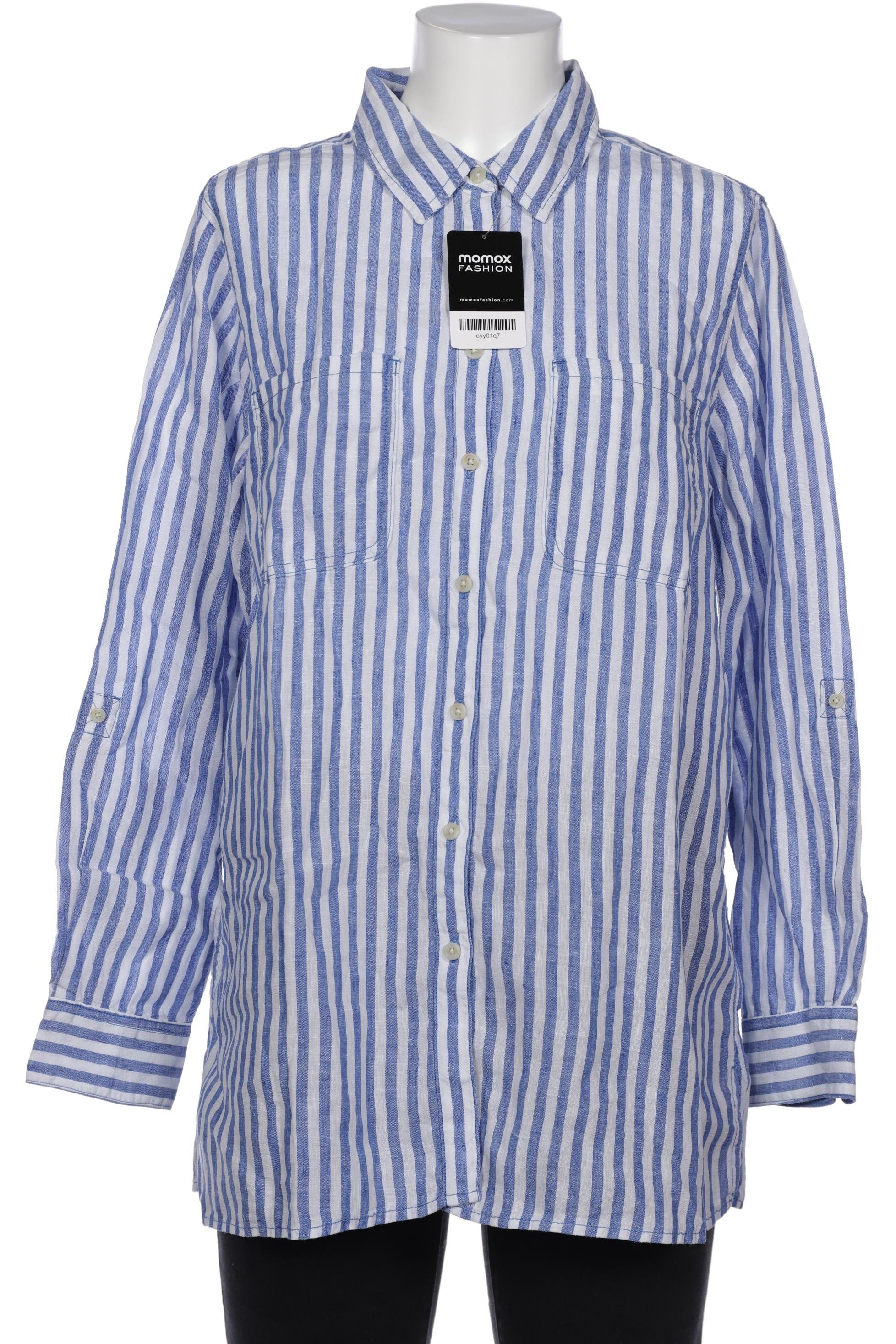 

Lands End Damen Bluse, blau, Gr. 42