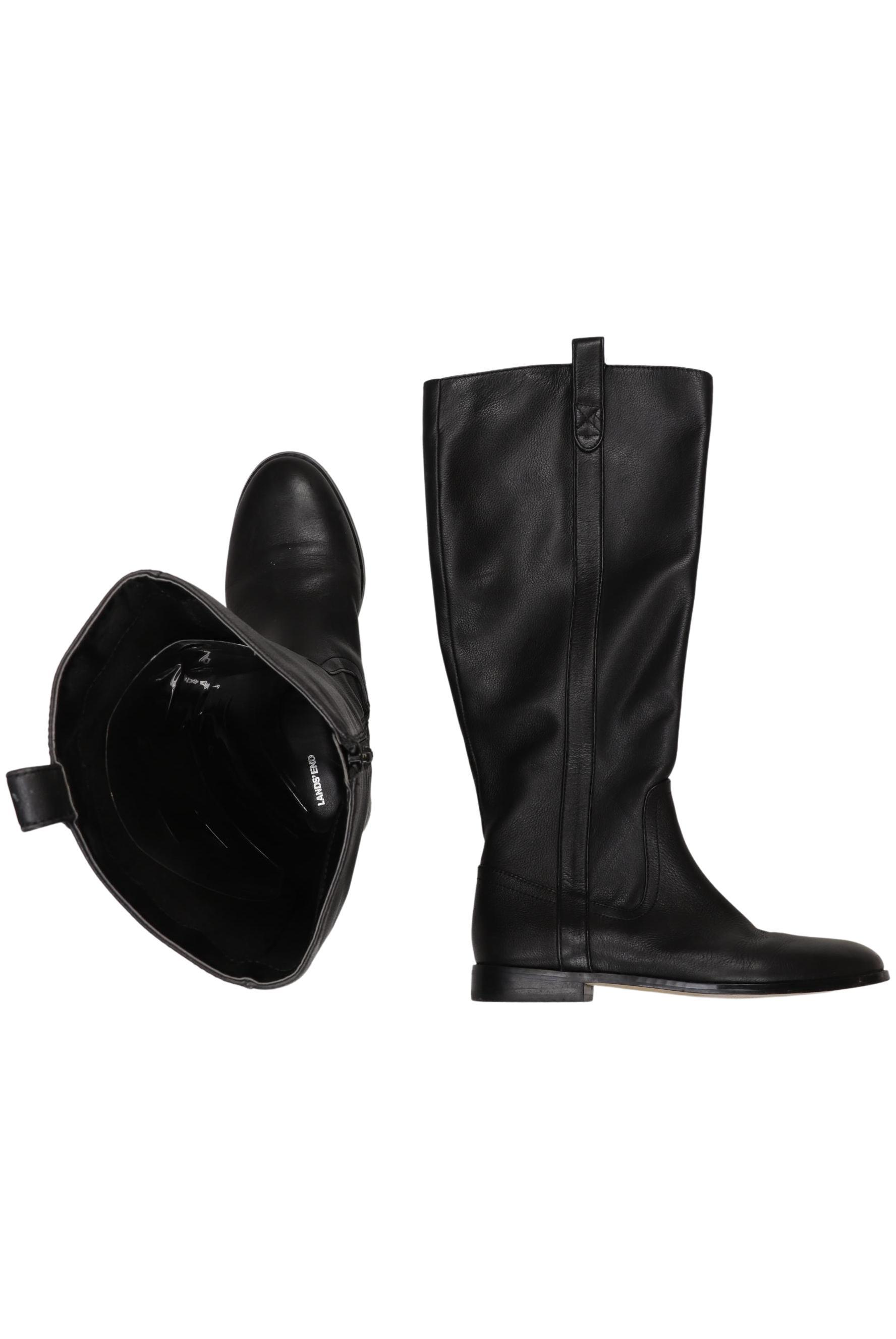 

Lands End Damen Stiefel, schwarz, Gr. 39