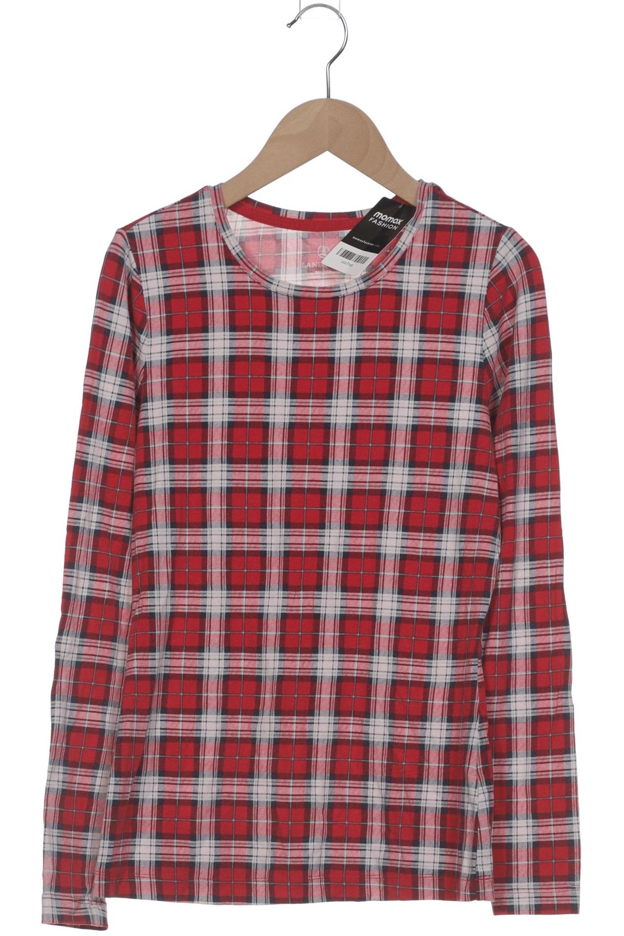 

Lands End Damen Langarmshirt, rot, Gr. 34